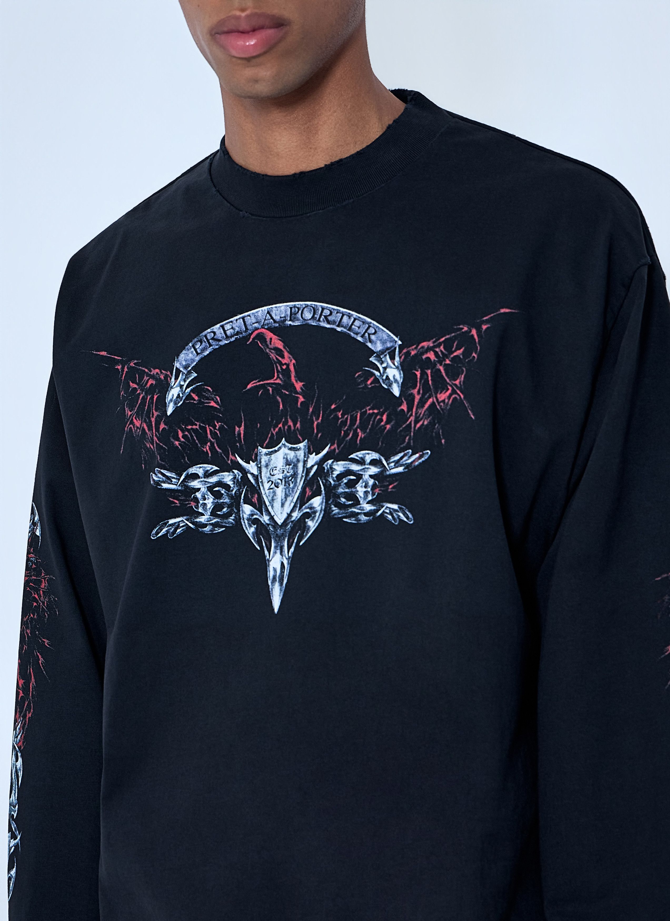 Vetements Graphic Long Sleeve T-Shirt Size US S / EU 44-46 / 1 - 5 Thumbnail
