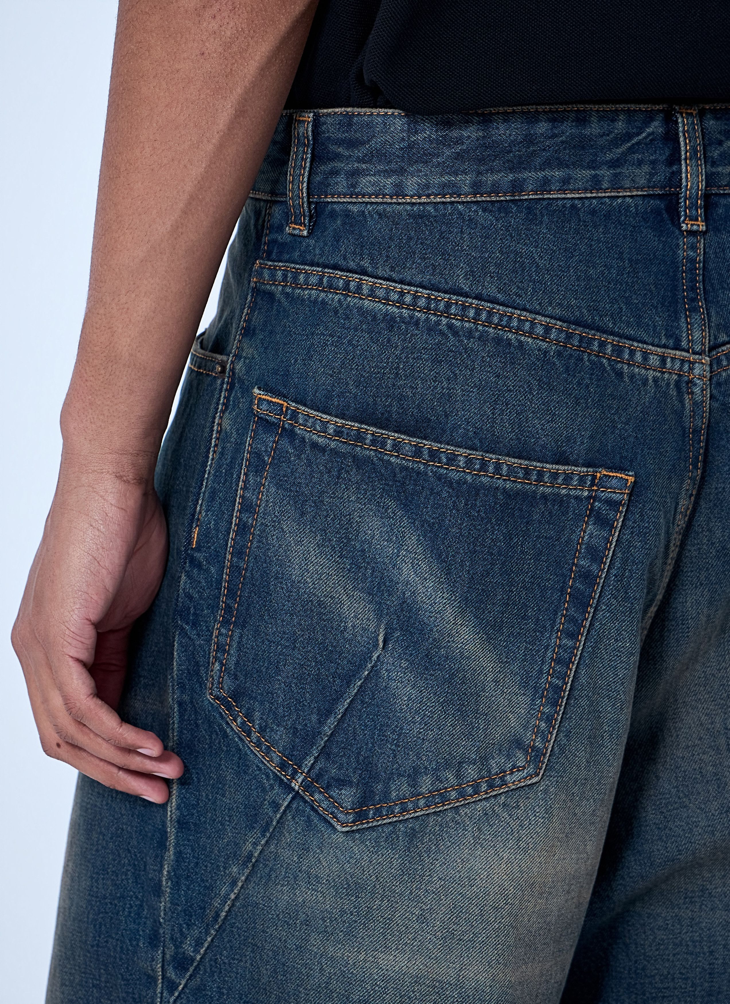 Vetements Wide-Leg Denim Trousers Size US 30 / EU 46 - 6 Thumbnail