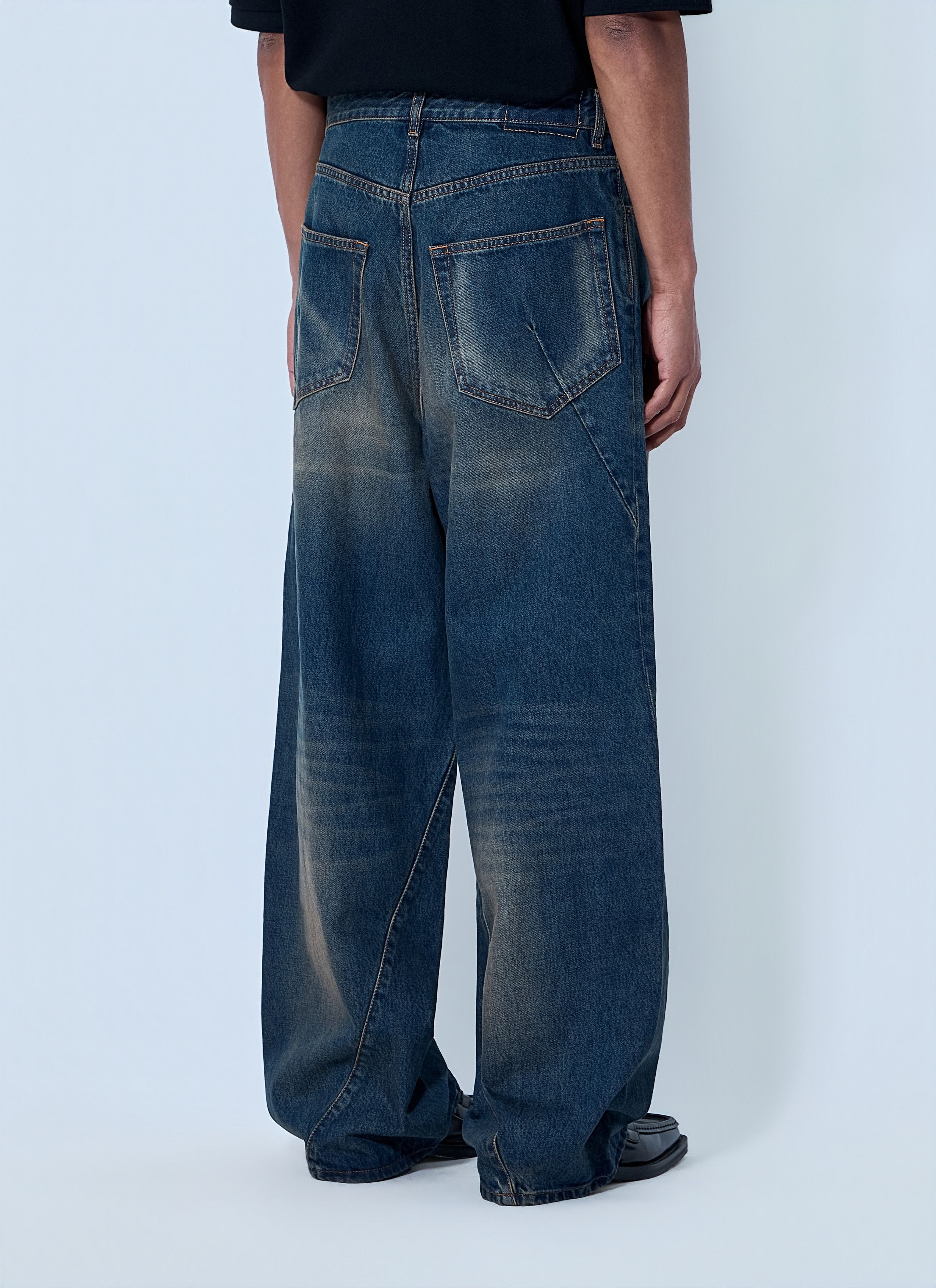 Vetements Wide-Leg Denim Trousers Size US 32 / EU 48 - 4 Thumbnail