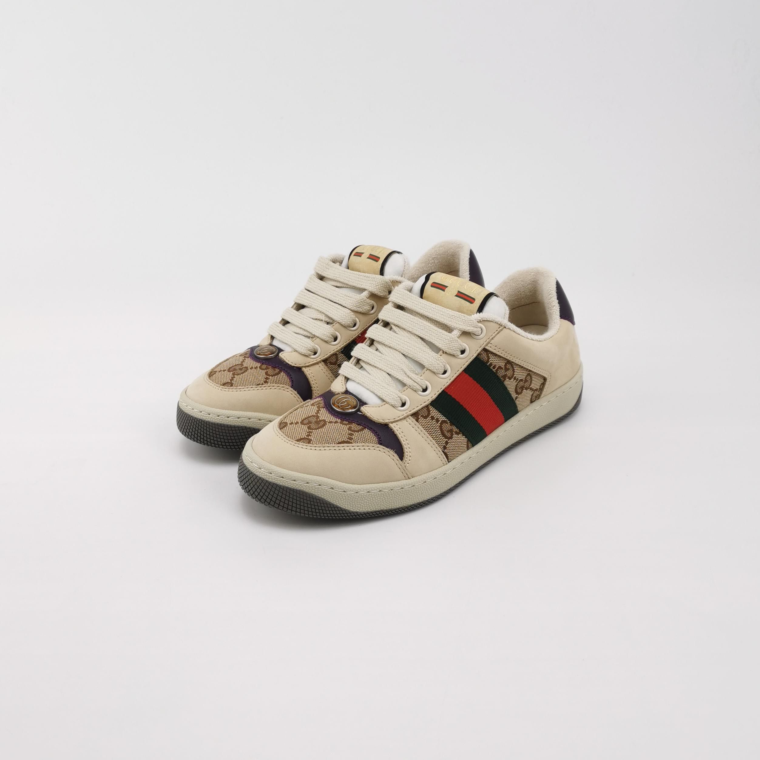 Gucci Gucci Women 5 Lowtop Sneakers Size US 5 / IT 35 - 2 Thumbnail