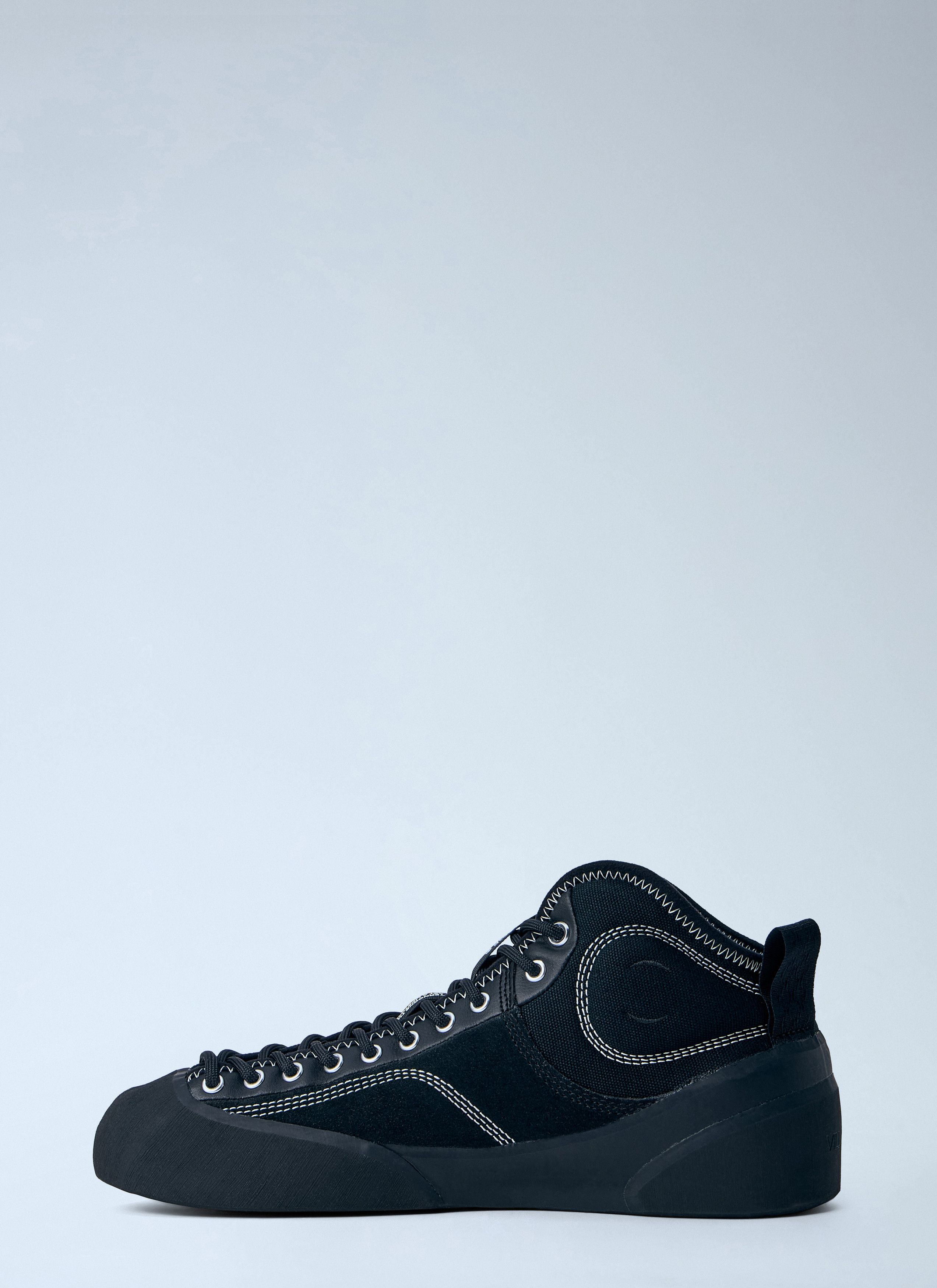 Village PM High-Top Sneakers with Contrast Stitching Size US 7 / EU 40 - 4 Thumbnail
