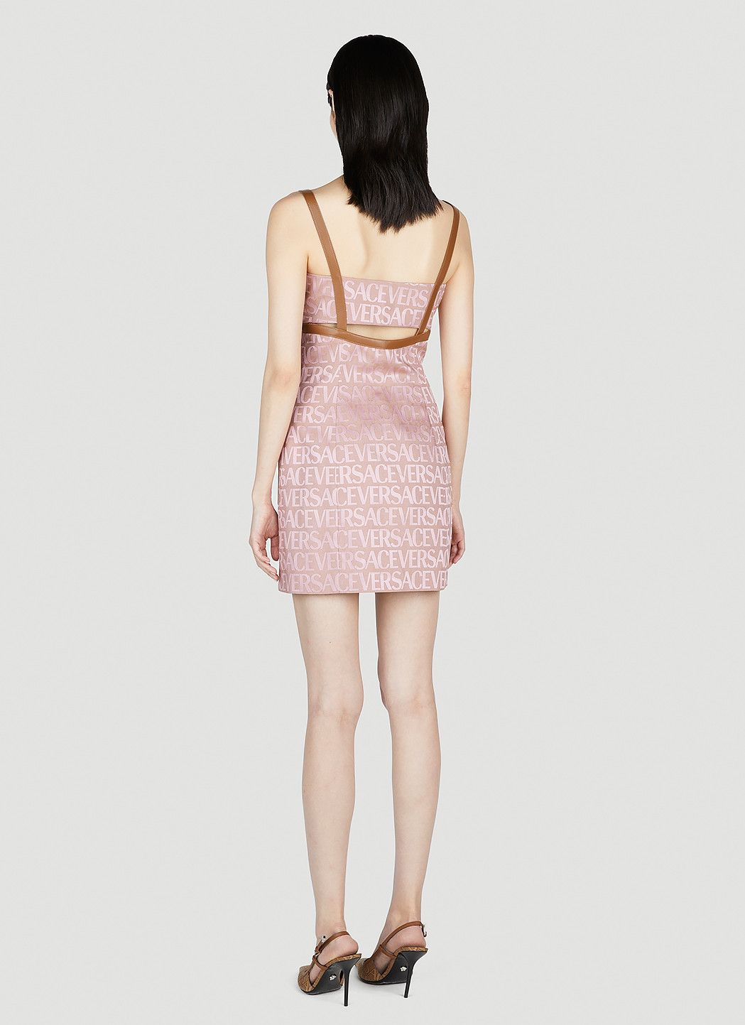 Versace Cut-Out Medusa Dress Size M / US 6-8 / IT 42-44 - 4 Thumbnail