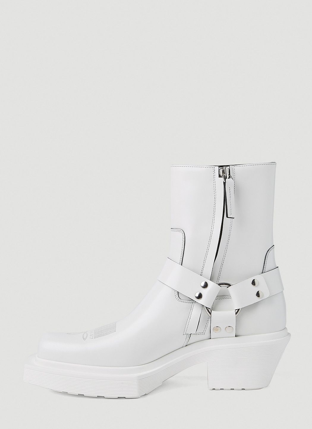 VTMNTS Cowboy Harness Ankle Boots Size US 7 / IT 37 - 3 Thumbnail