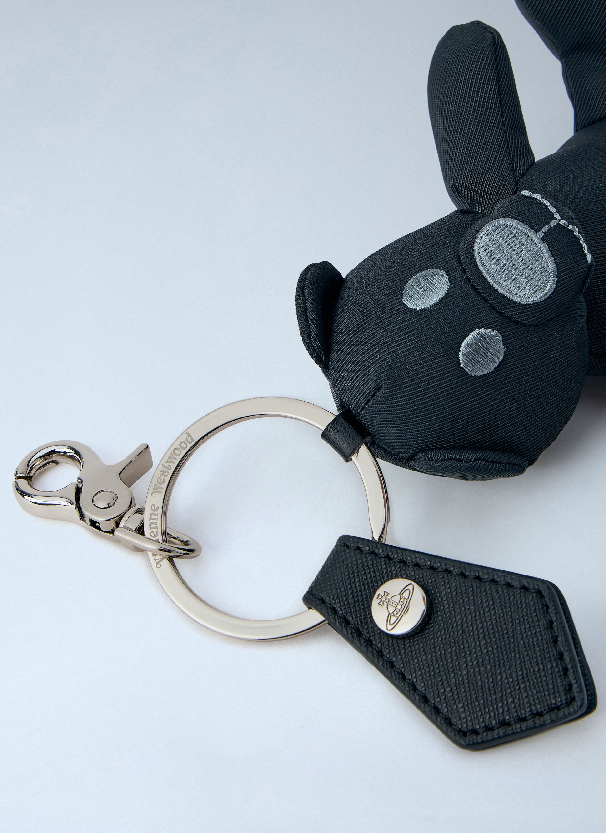 Vivienne Westwood Bear Keychain with Logo Plaque Size ONE SIZE - 2 Thumbnail