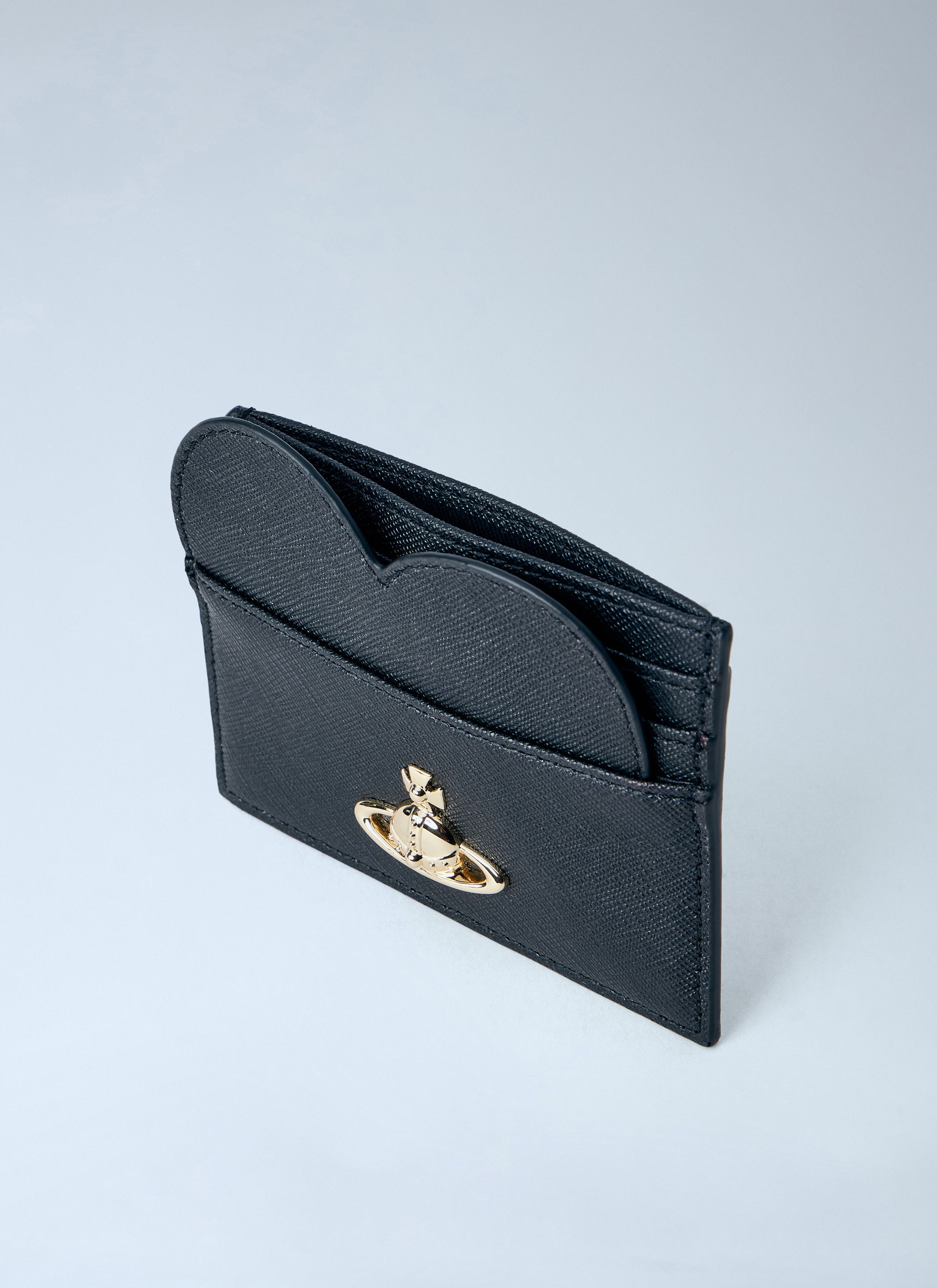 Vivienne Westwood Heart Motif Leather Card Holder Size ONE SIZE - 4 Thumbnail