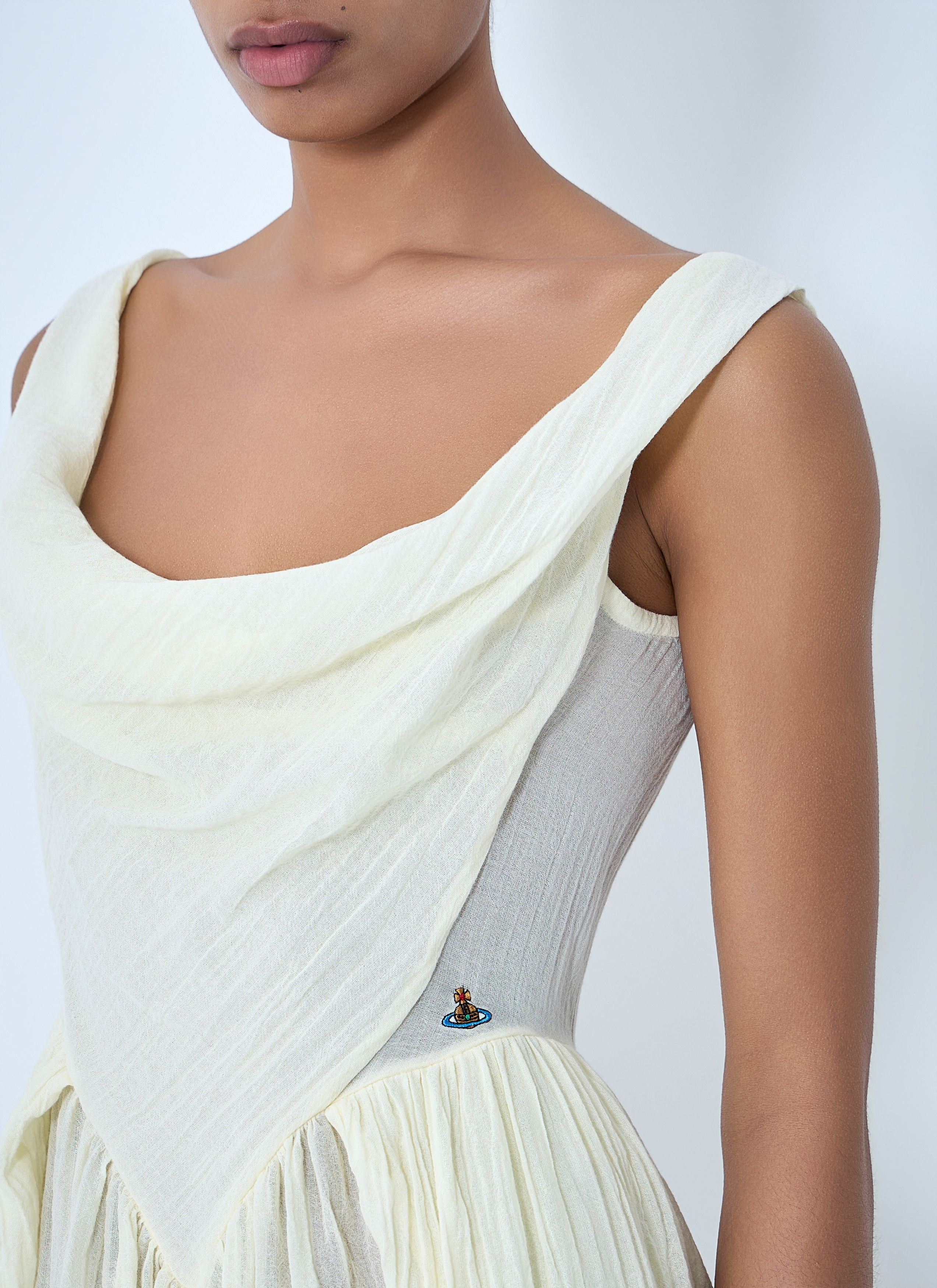 Vivienne Westwood Sunday Draped Mini Dress Size M / US 6-8 / IT 42-44 - 5 Thumbnail