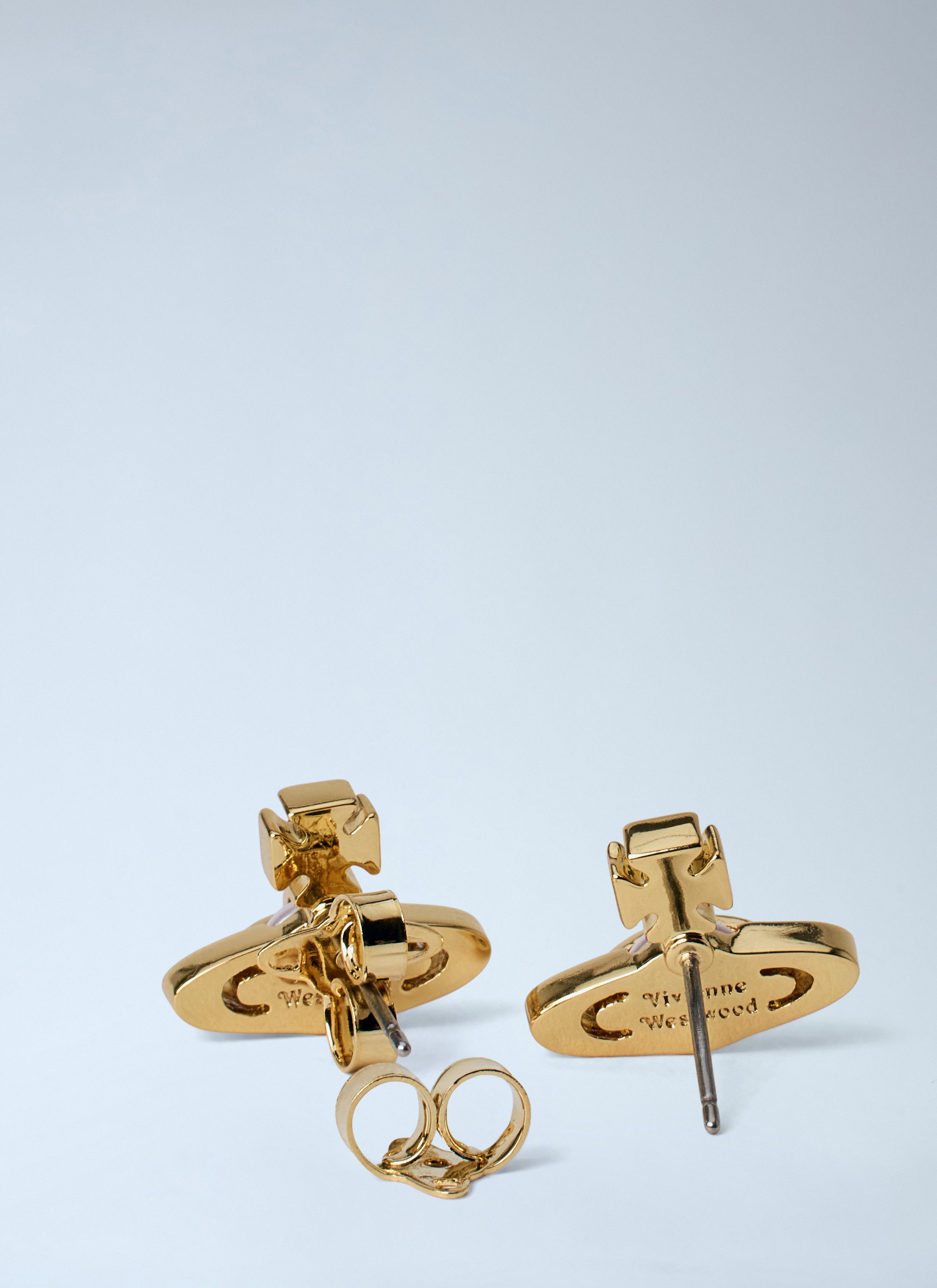Vivienne Westwood Simonetta Bas Relief Stud Earrings Size ONE SIZE - 2 Thumbnail