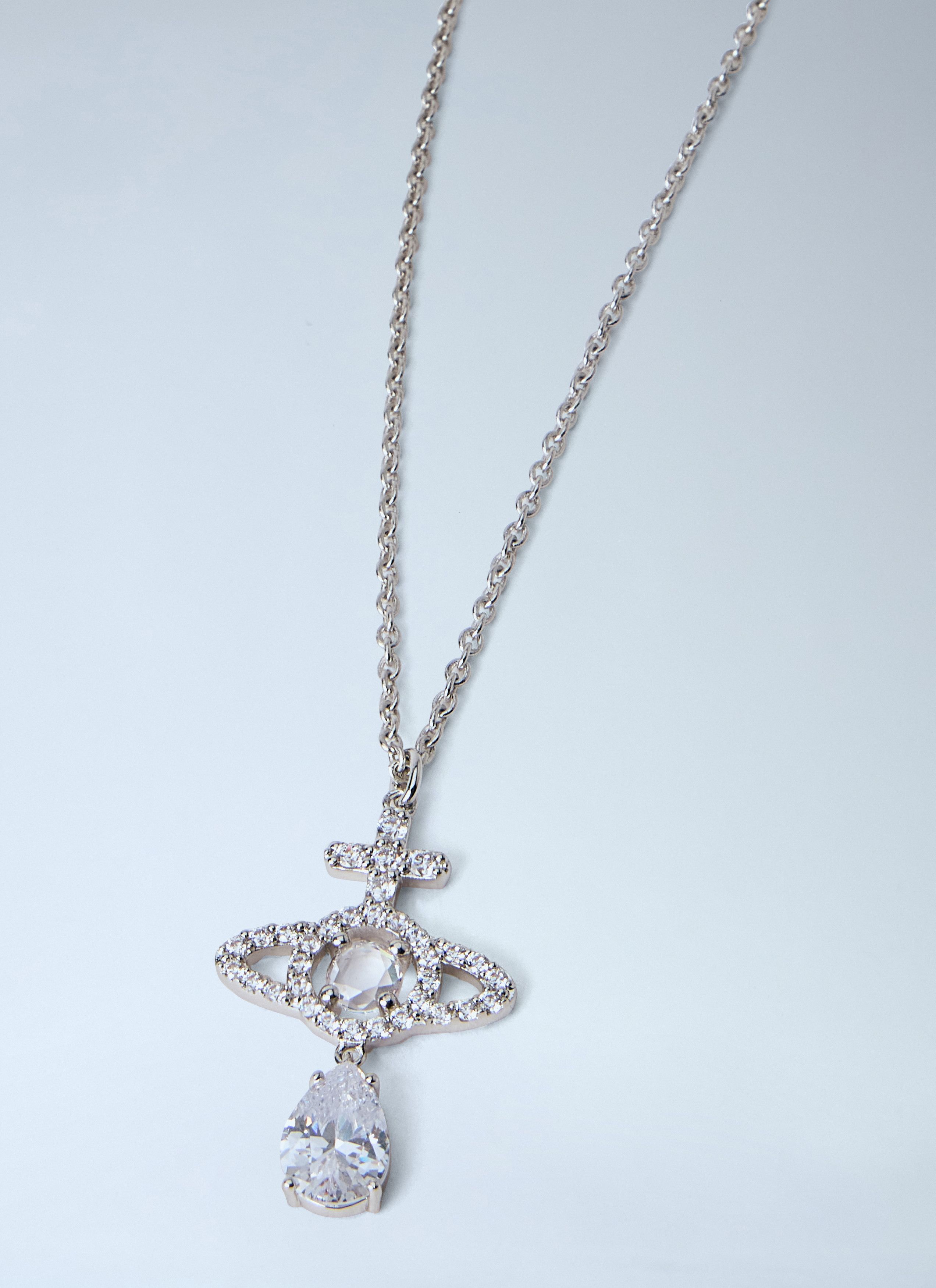 Vivienne Westwood Olympia Drop Pendant Necklace Size ONE SIZE - 2 Thumbnail