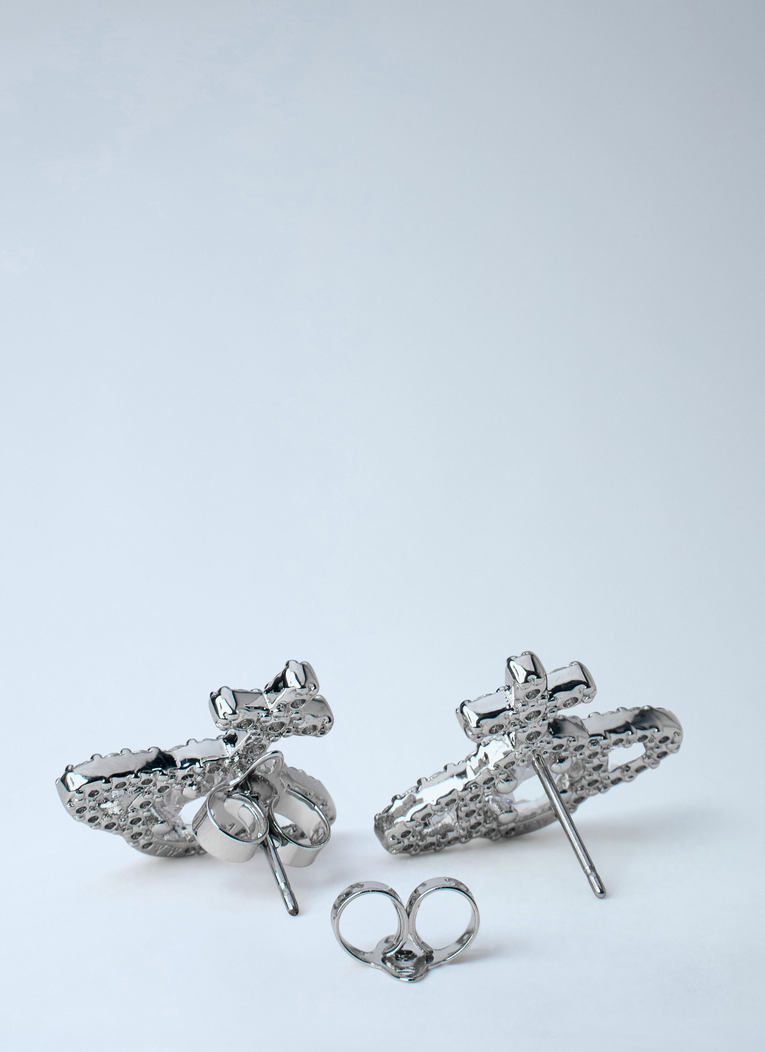 Vivienne Westwood Olympia Cubic Zirconia Stud Earrings Size ONE SIZE - 2 Thumbnail
