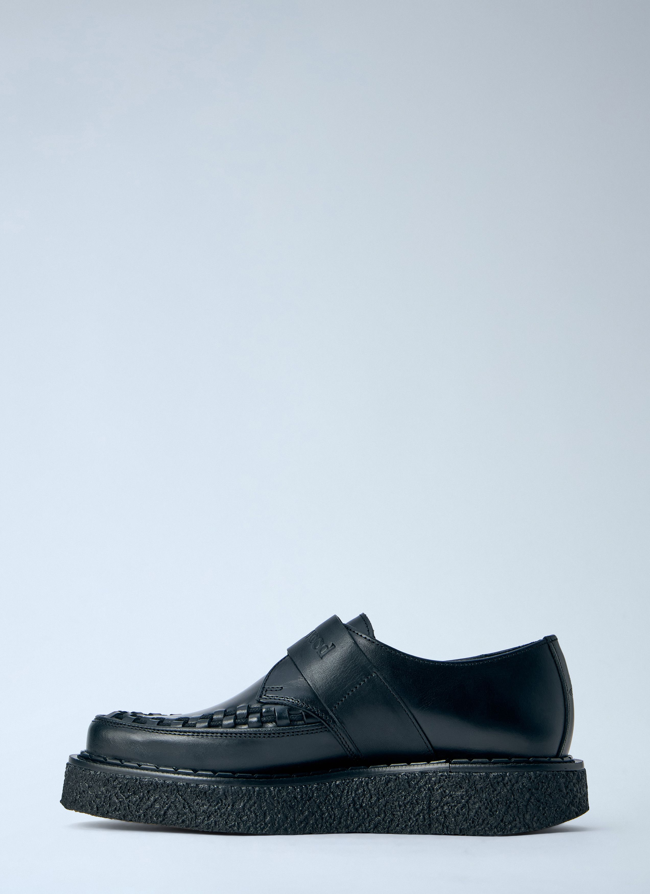 Vivienne Westwood Buckle Detail Leather Loafers Size US 8.5 / IT 38.5 - 4 Thumbnail