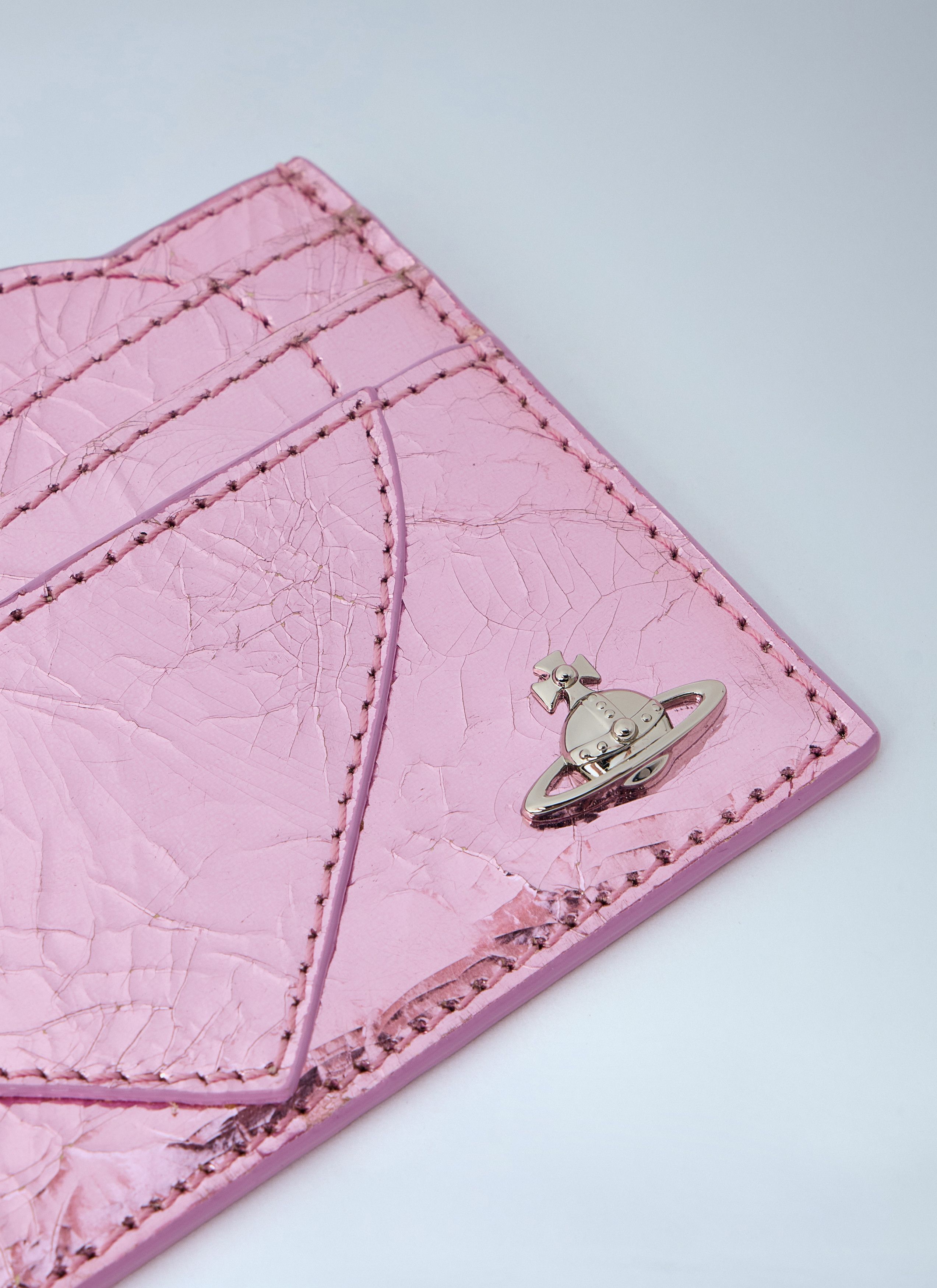 Vivienne Westwood Metallic Card Holder Size ONE SIZE - 4 Thumbnail