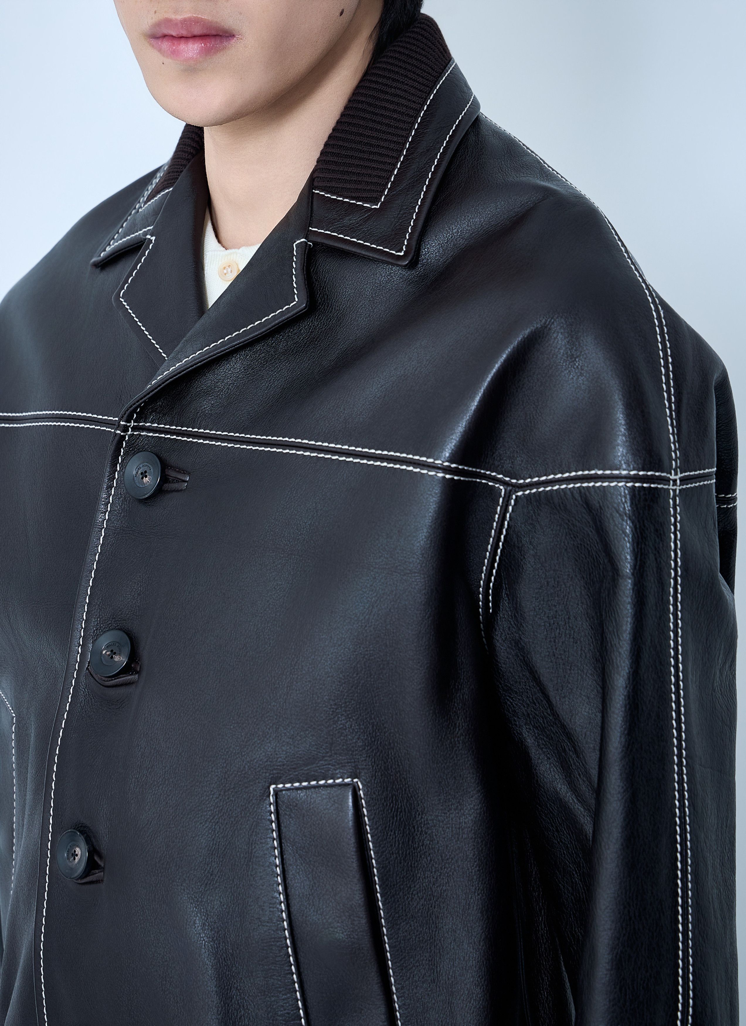 Wales Bonner Leather Button-Up Jacket Size US S / EU 44-46 / 1 - 5 Thumbnail