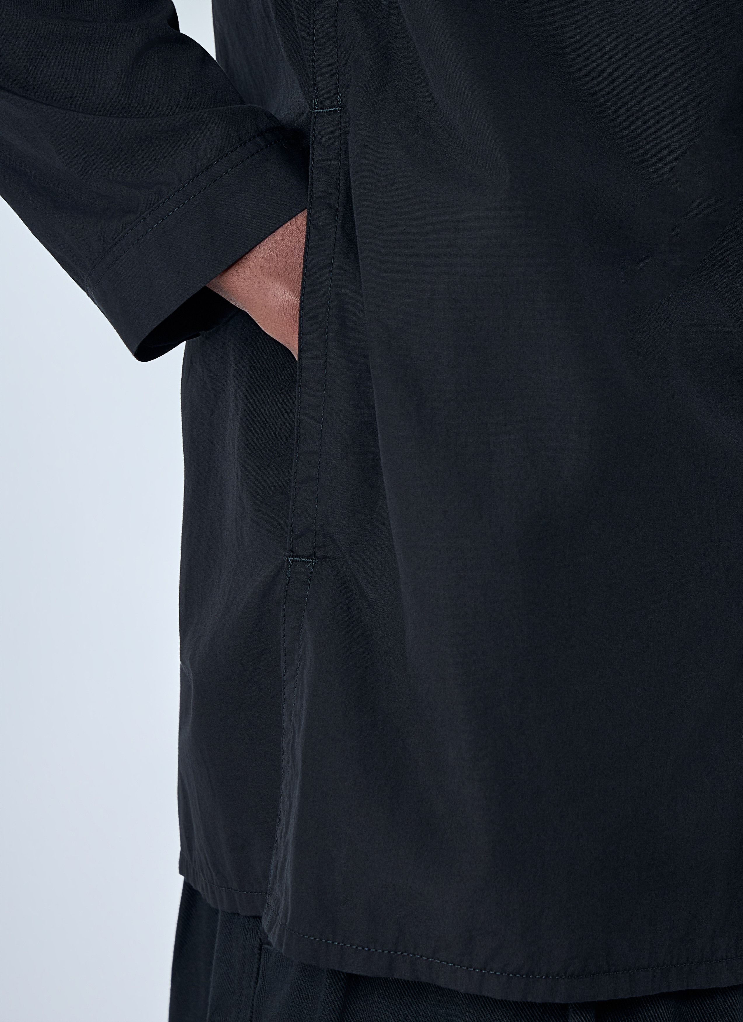 Yohji Yamamoto Chain Stitch Broad Zip Open Blouse Size US L / EU 52-54 / 3 - 6 Thumbnail