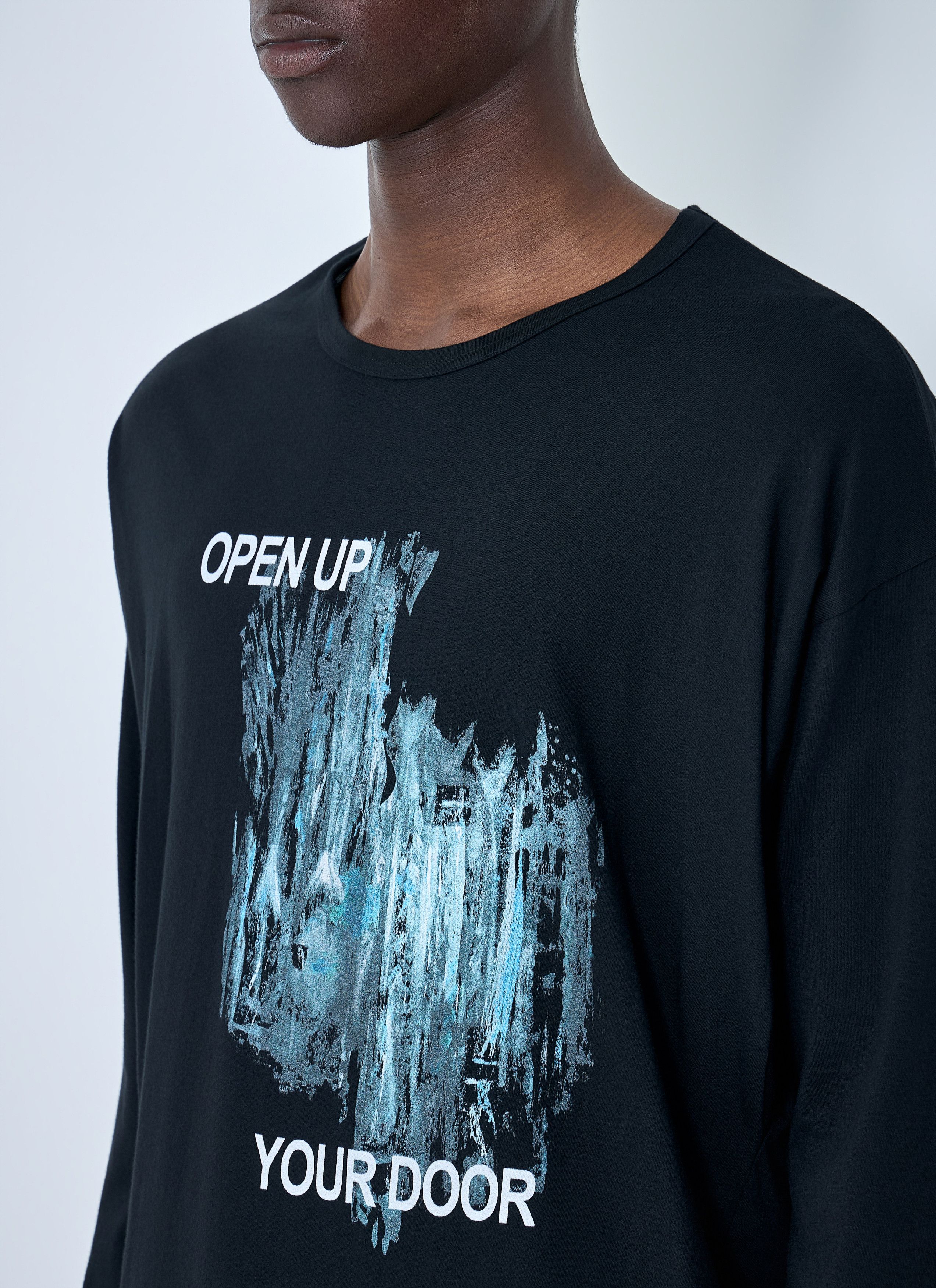 Yohji Yamamoto Gusset Long Sleeve T-Shirt Size US L / EU 52-54 / 3 - 5 Thumbnail
