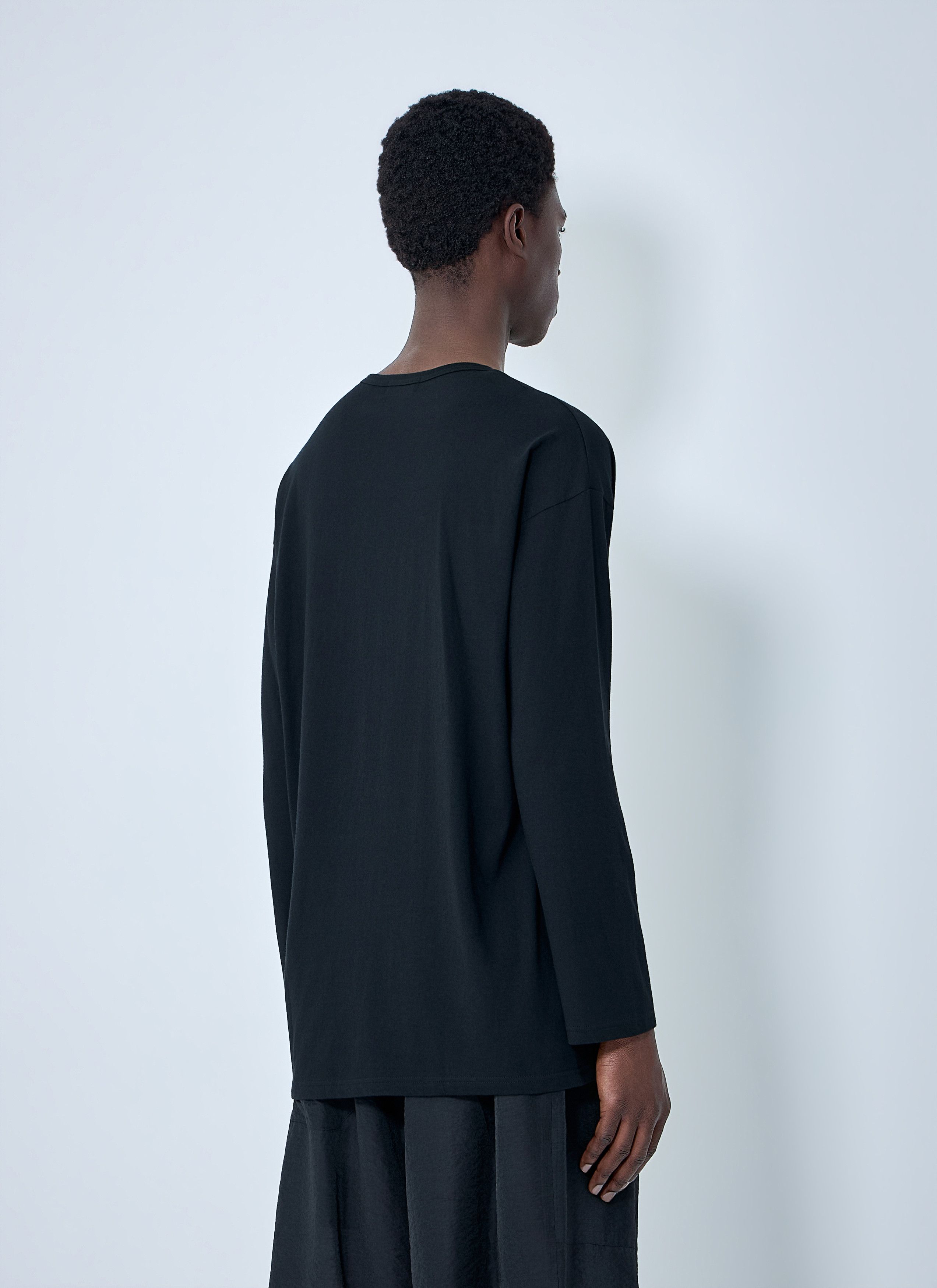 Yohji Yamamoto Gusset Long Sleeve T-Shirt Size US L / EU 52-54 / 3 - 4 Thumbnail