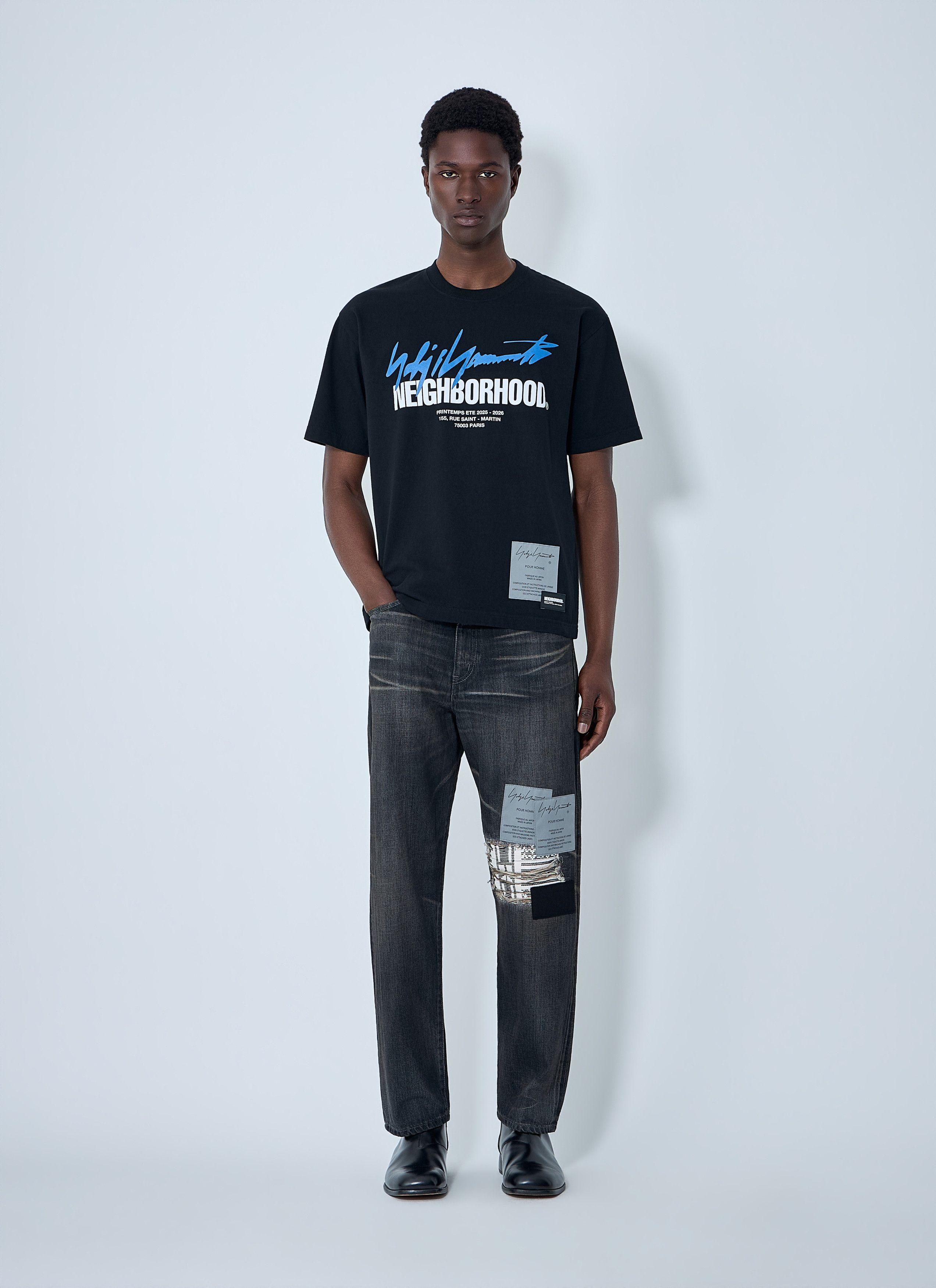 Yohji Yamamoto x Neighborhood Cotton T-Shirt Size US L / EU 52-54 / 3 - 2 Thumbnail