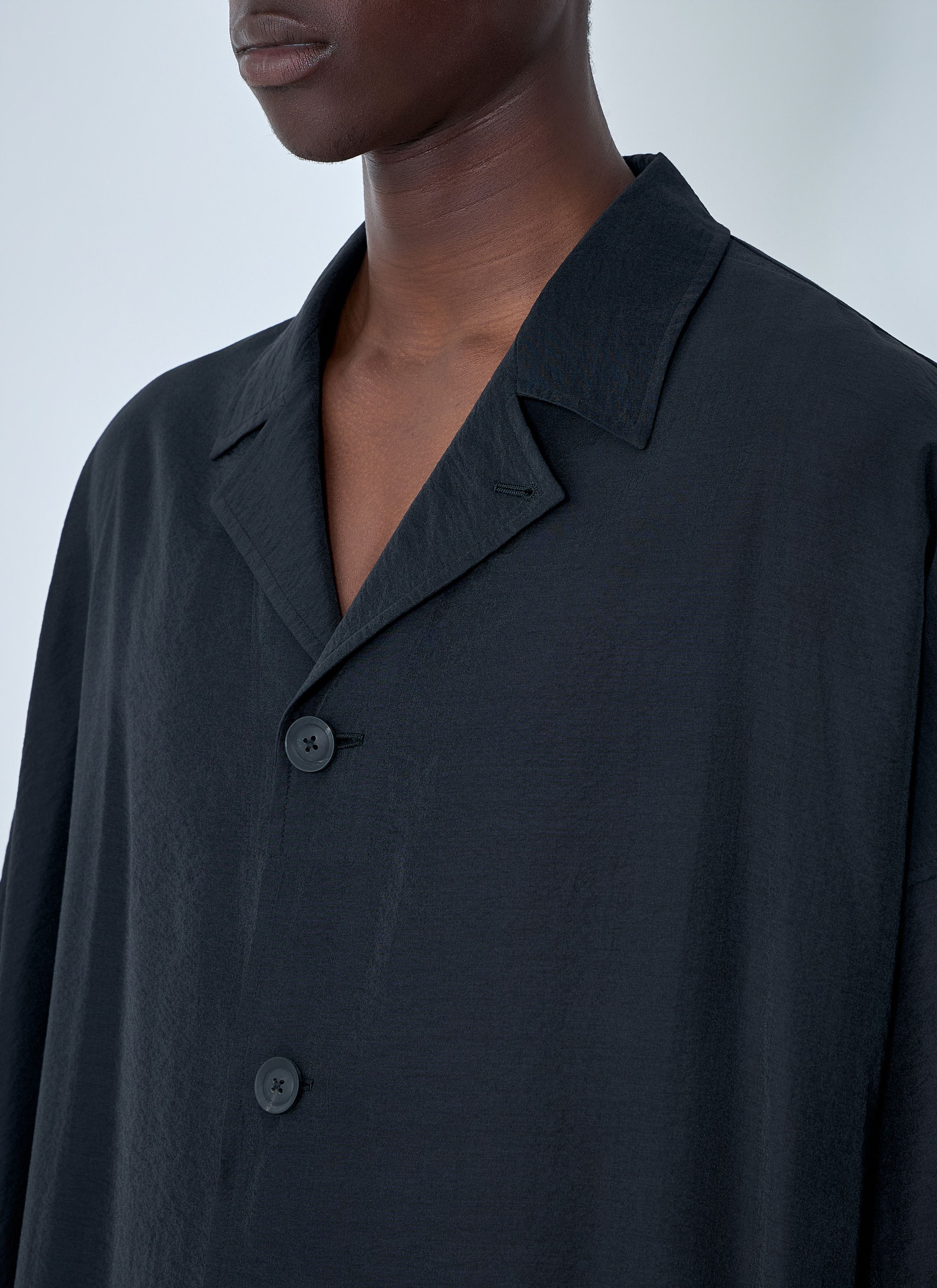 Yohji Yamamoto Long Cape Jacket Size US L / EU 52-54 / 3 - 5 Thumbnail