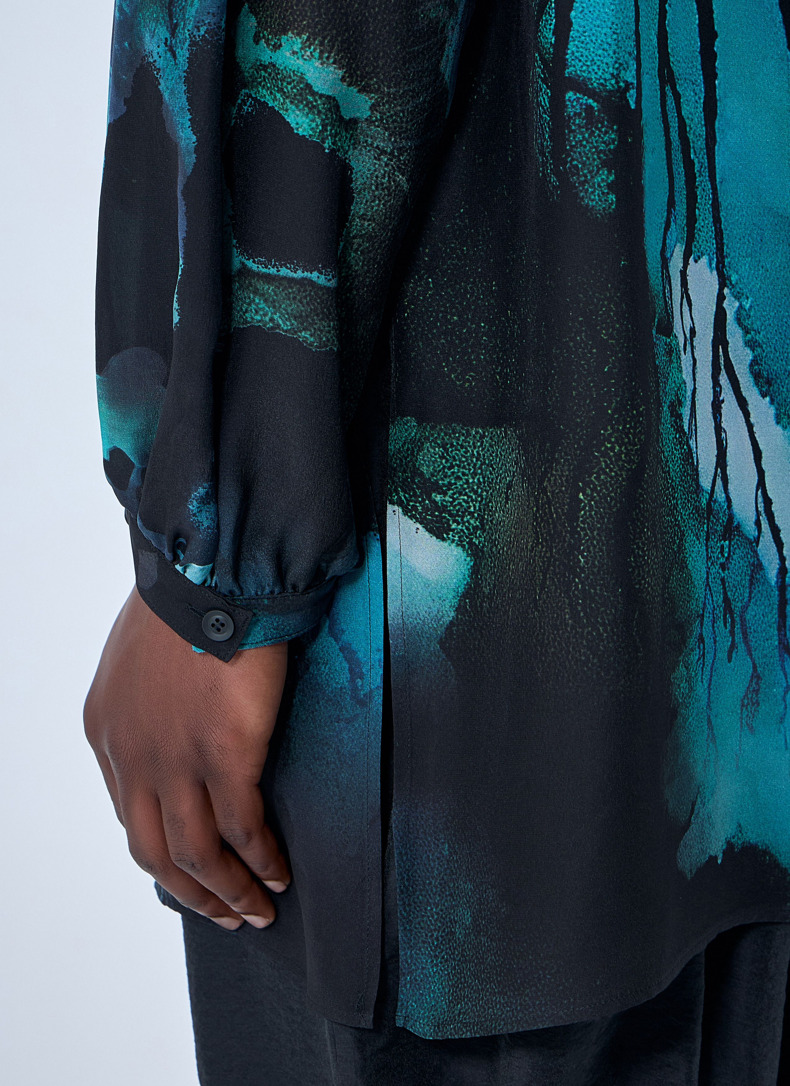 Yohji Yamamoto Sea Prink Silk Shirt Size US L / EU 52-54 / 3 - 6 Thumbnail