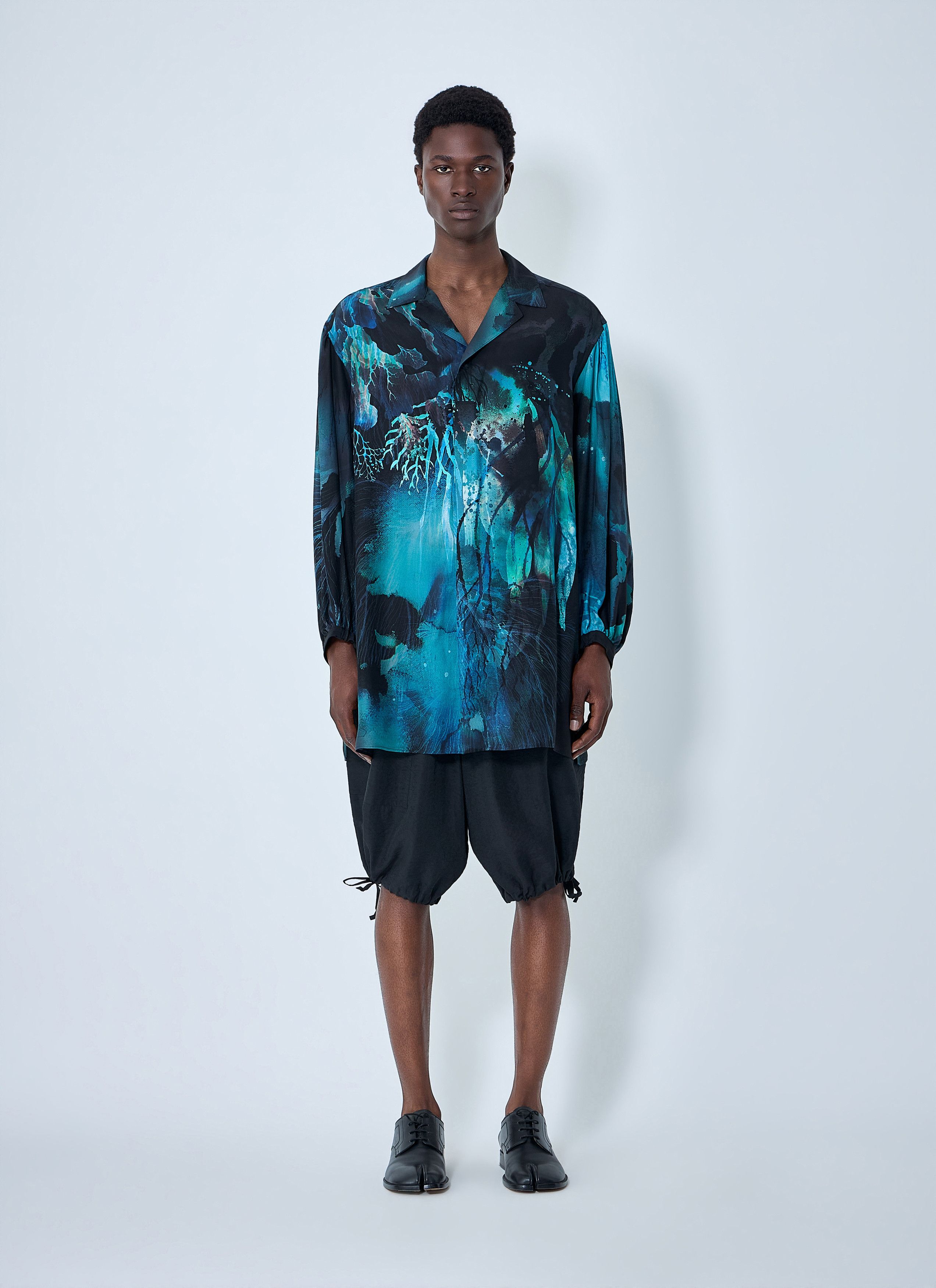 Yohji Yamamoto Sea Prink Silk Shirt Size US L / EU 52-54 / 3 - 2 Thumbnail