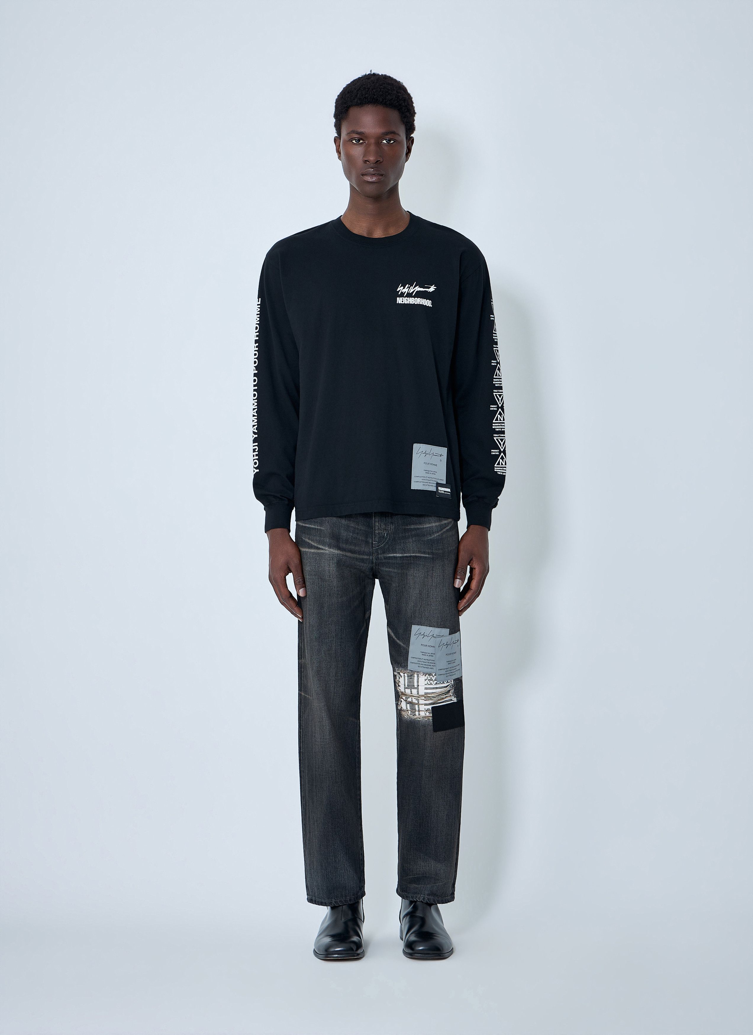 Yohji Yamamoto x Neighborhood Long-Sleeve T-Shirt Size US XXL / EU 58 / 5 - 2 Thumbnail