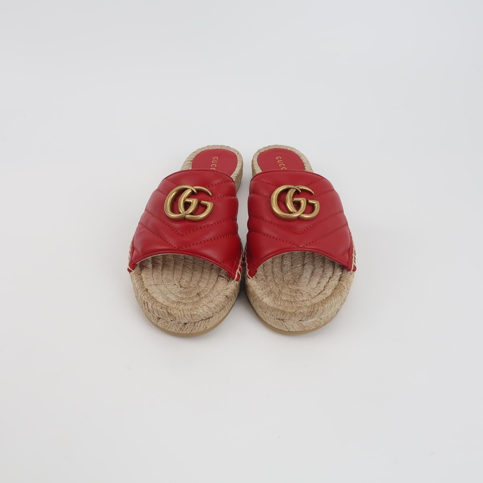 Gucci Gucci Women 8-5 Sandals Size US 8.5 / IT 38.5 - 3 Thumbnail