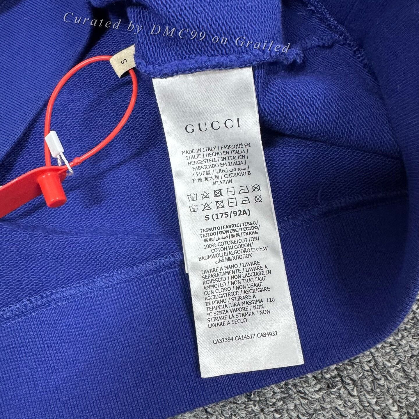 Gucci Gucci Blue Double G Star Sweatshirt S Size US S / EU 44-46 / 1 - 7 Thumbnail