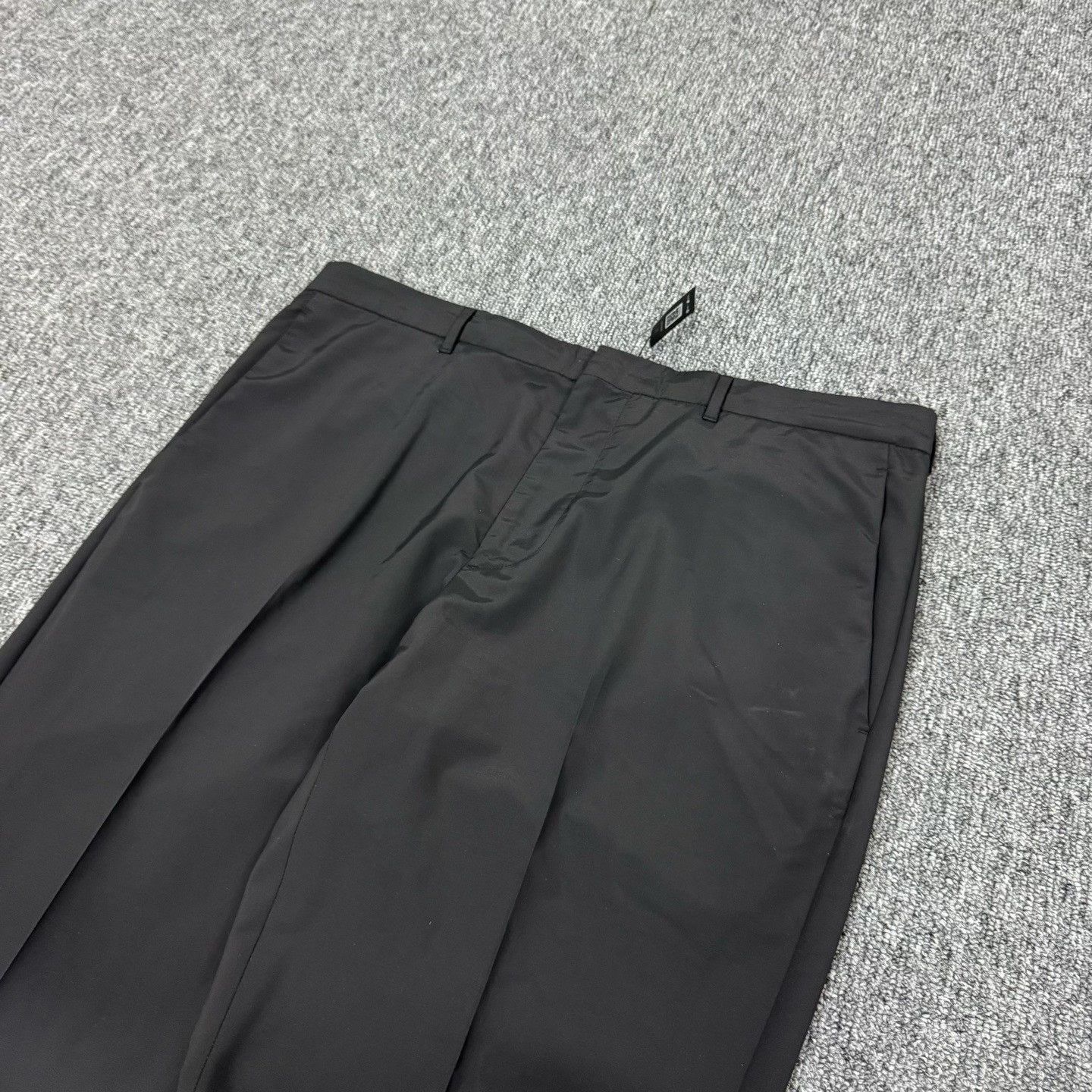 Prada Prada Black Wool Trousers Size 50 Size US 34 / EU 50 - 4 Thumbnail