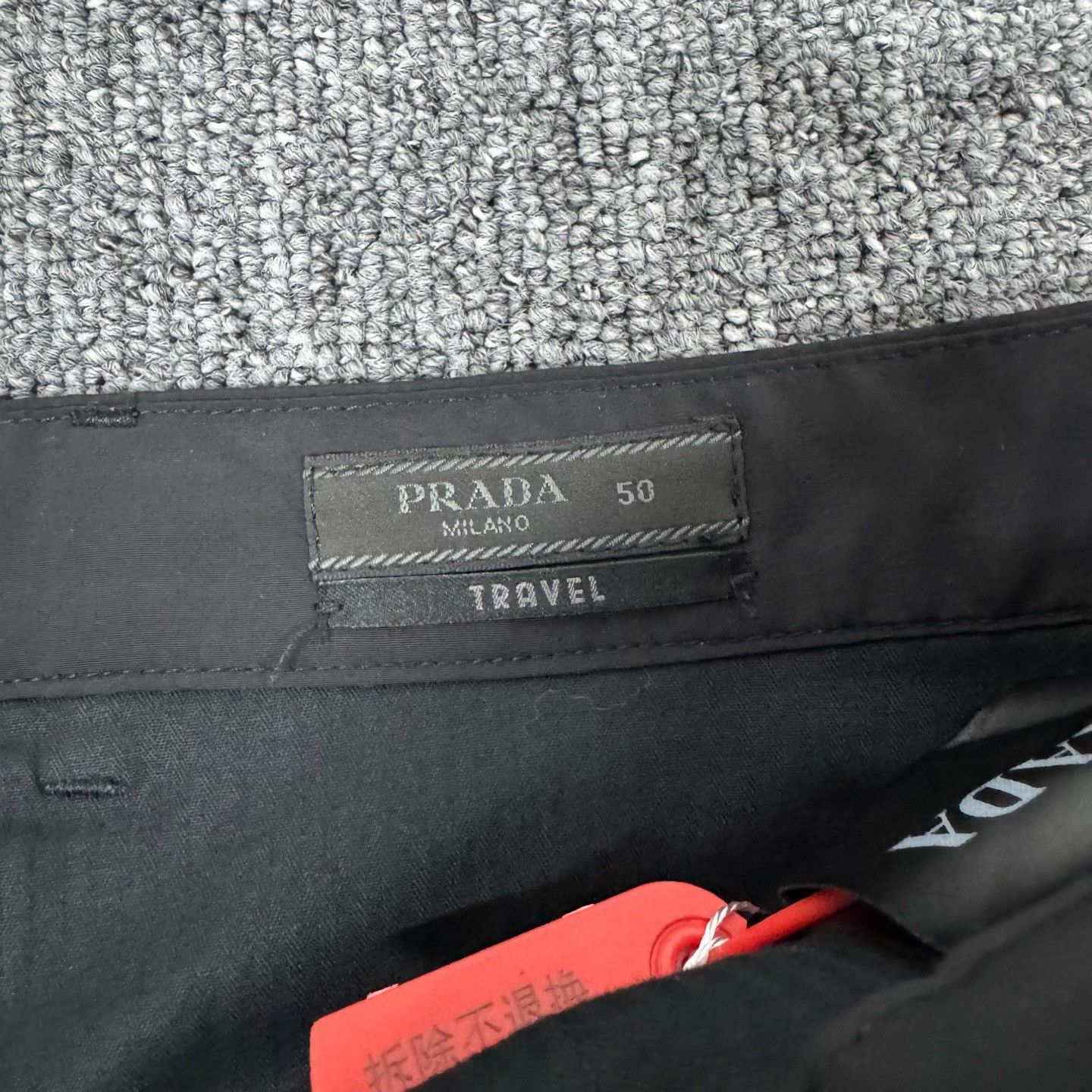 Prada Prada Black Wool Trousers Size 50 Size US 34 / EU 50 - 5 Thumbnail