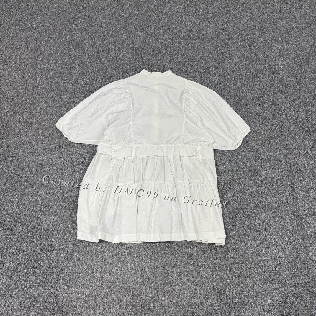 Chloe Chloe White Loose Shirt Dress Size 38 Size S / US 4 / IT 40 - 2 Thumbnail