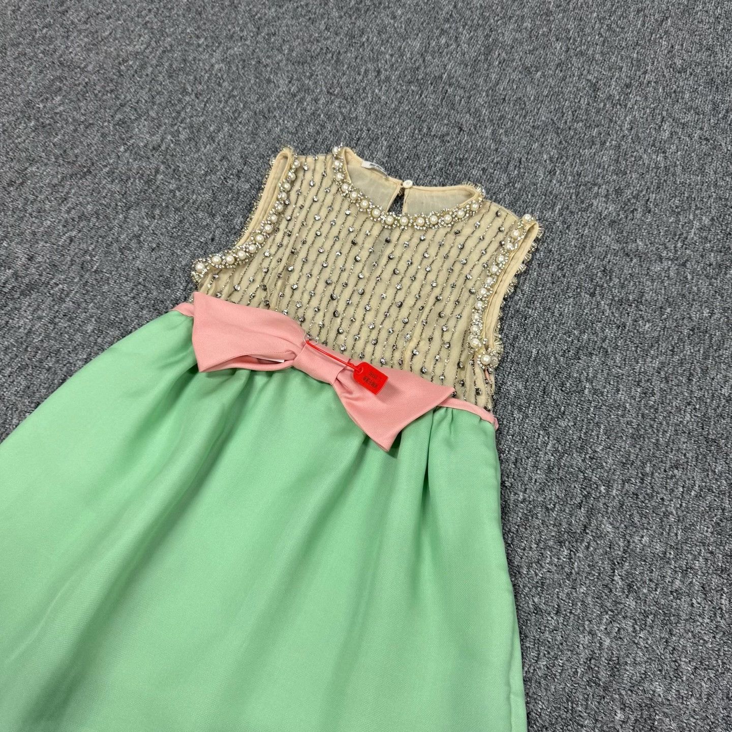 Miu Miu Miu Miu Pearl Rhinestone Cocktail Dress Size XS / US 0-2 / IT 36-38 - 3 Thumbnail