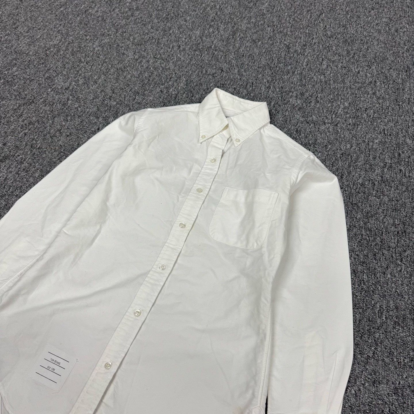 Thom Browne Thom Browne Oxford Long Sleeve Shirt Size US S / EU 44-46 / 1 - 4 Thumbnail