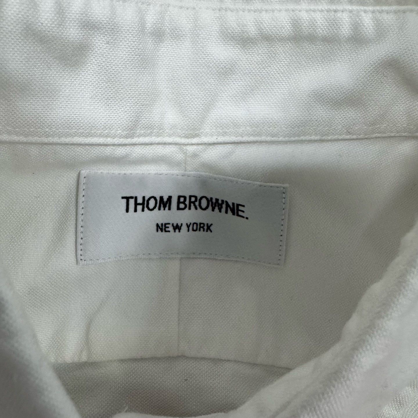 Thom Browne Thom Browne Oxford Long Sleeve Shirt Size US S / EU 44-46 / 1 - 6 Thumbnail