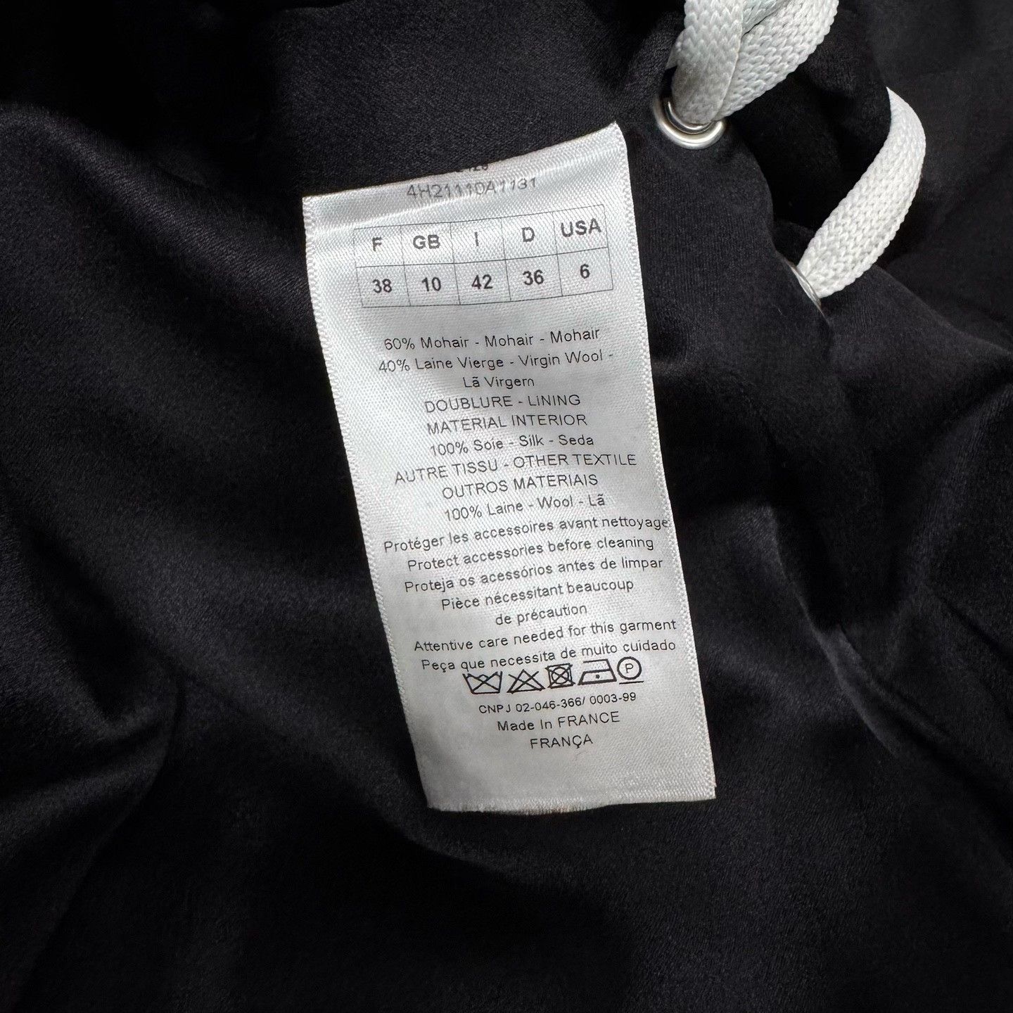 Dior Dior Runway Black Vest Dress Size S / US 4 / IT 40 - 5 Thumbnail