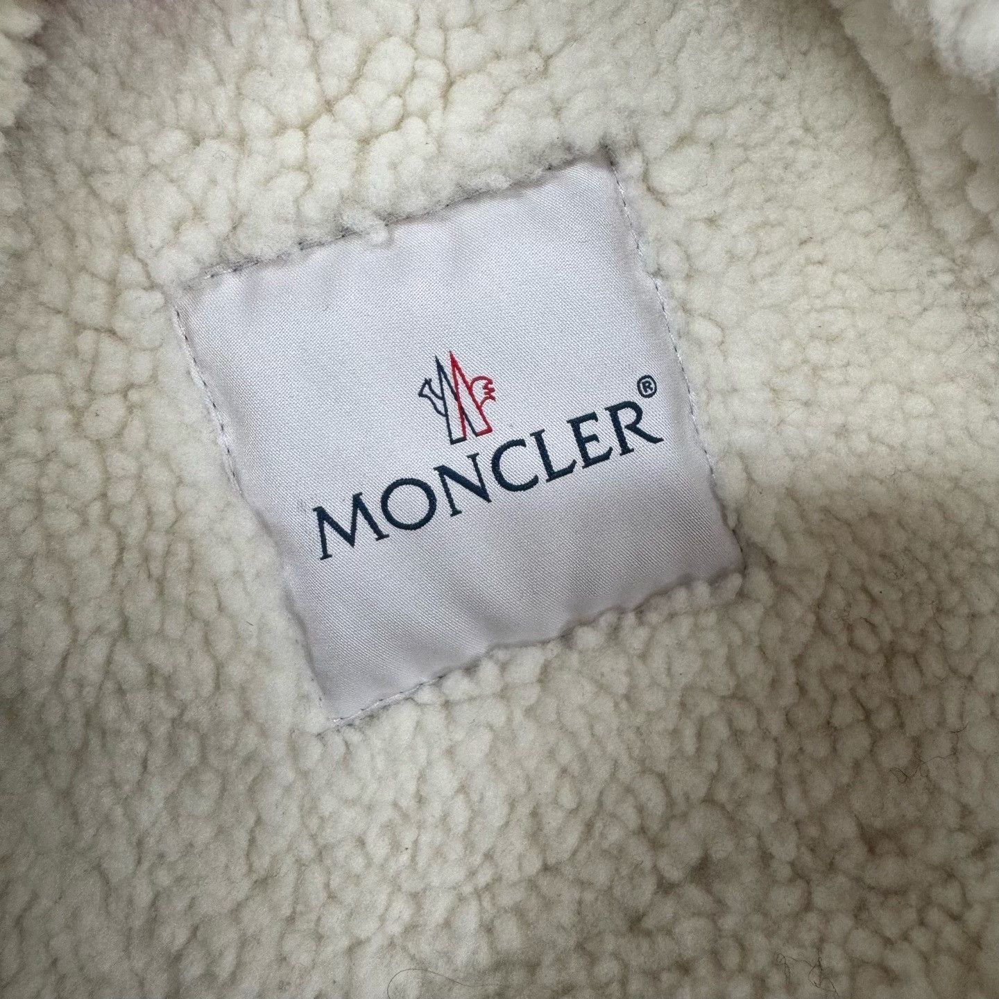Moncler Moncler Crabier Patent Shearling Zip Coat Size M / US 6-8 / IT 42-44 - 6 Thumbnail