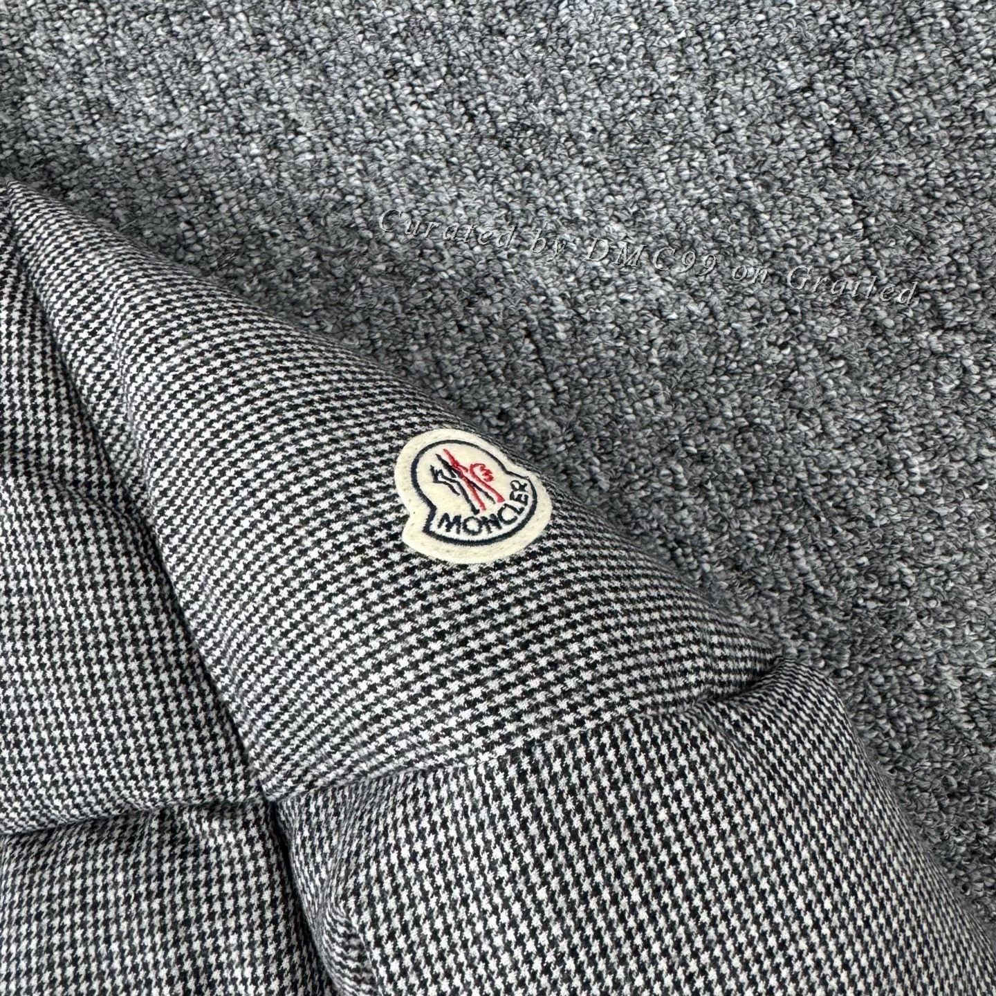 Moncler Moncler Cer Guibbotto Houndstooth Puffer Jacket Size XS / US 0-2 / IT 36-38 - 5 Thumbnail
