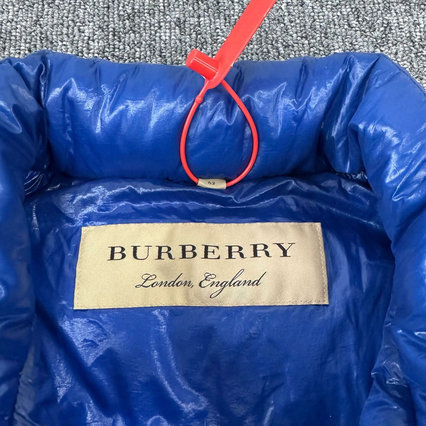 Burberry Burberry Blue Down Vest Size 52 Size US L / EU 52-54 / 3 - 5 Thumbnail