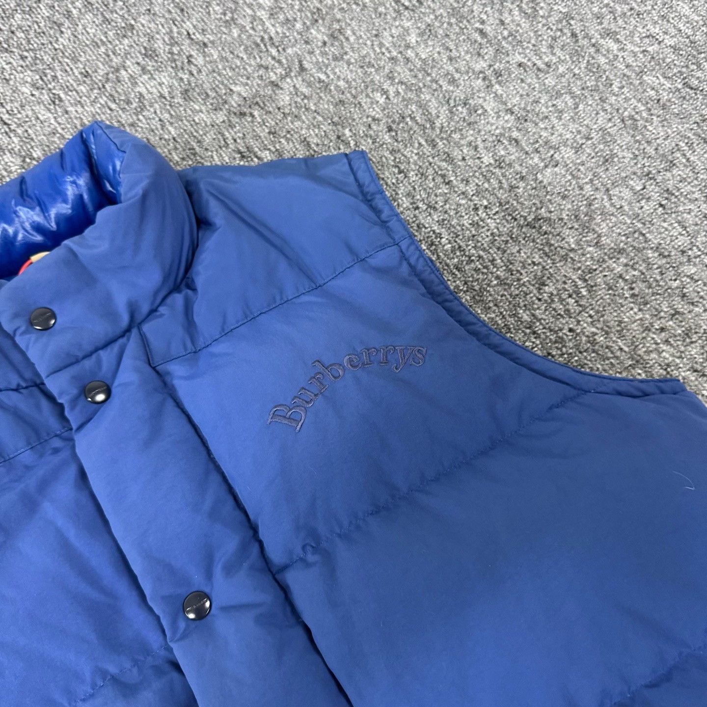 Burberry Burberry Blue Down Vest Size 52 Size US L / EU 52-54 / 3 - 4 Thumbnail
