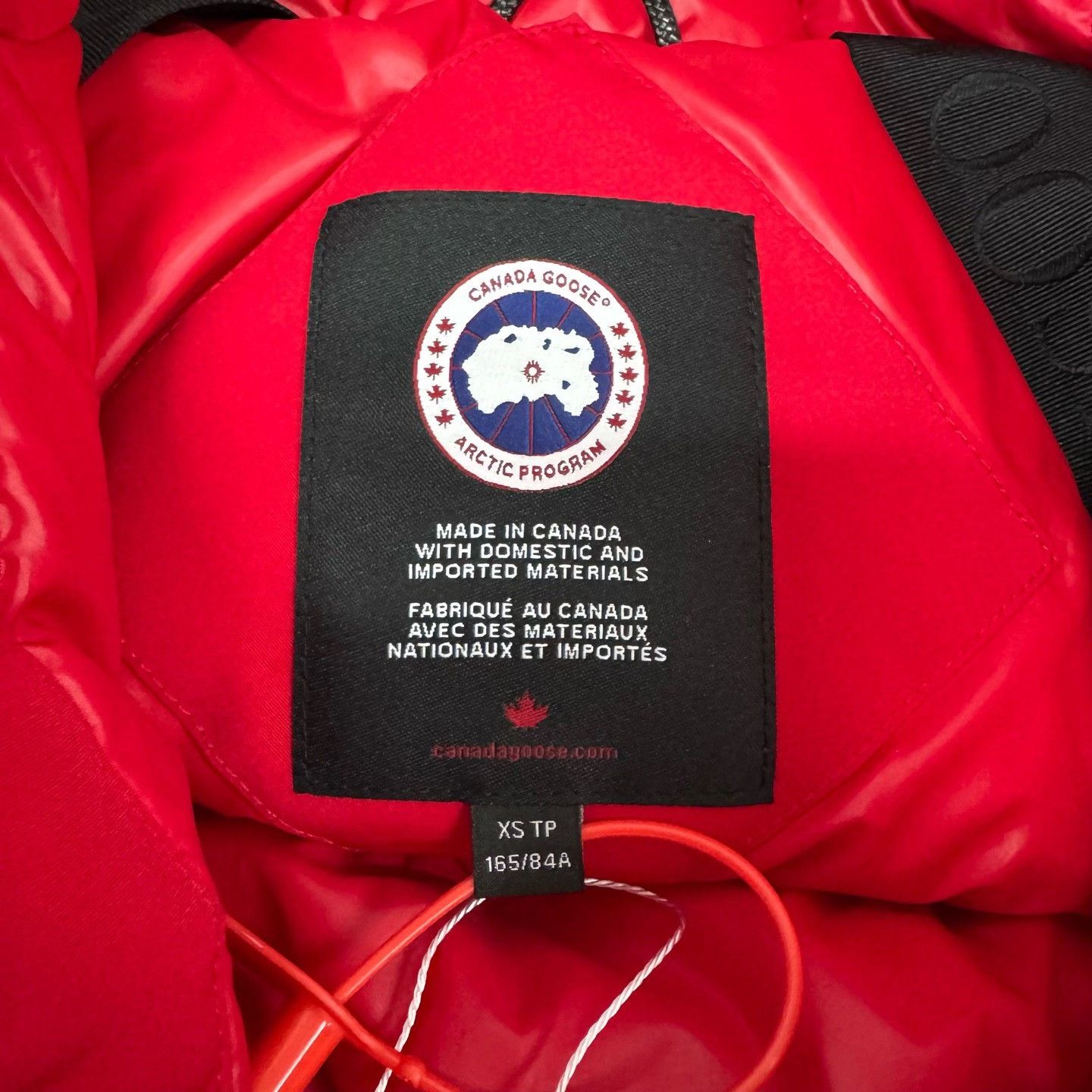 Canada Goose Canada Goose Red Down Jacket XS New Size XS / US 0-2 / IT 36-38 - 6 Thumbnail