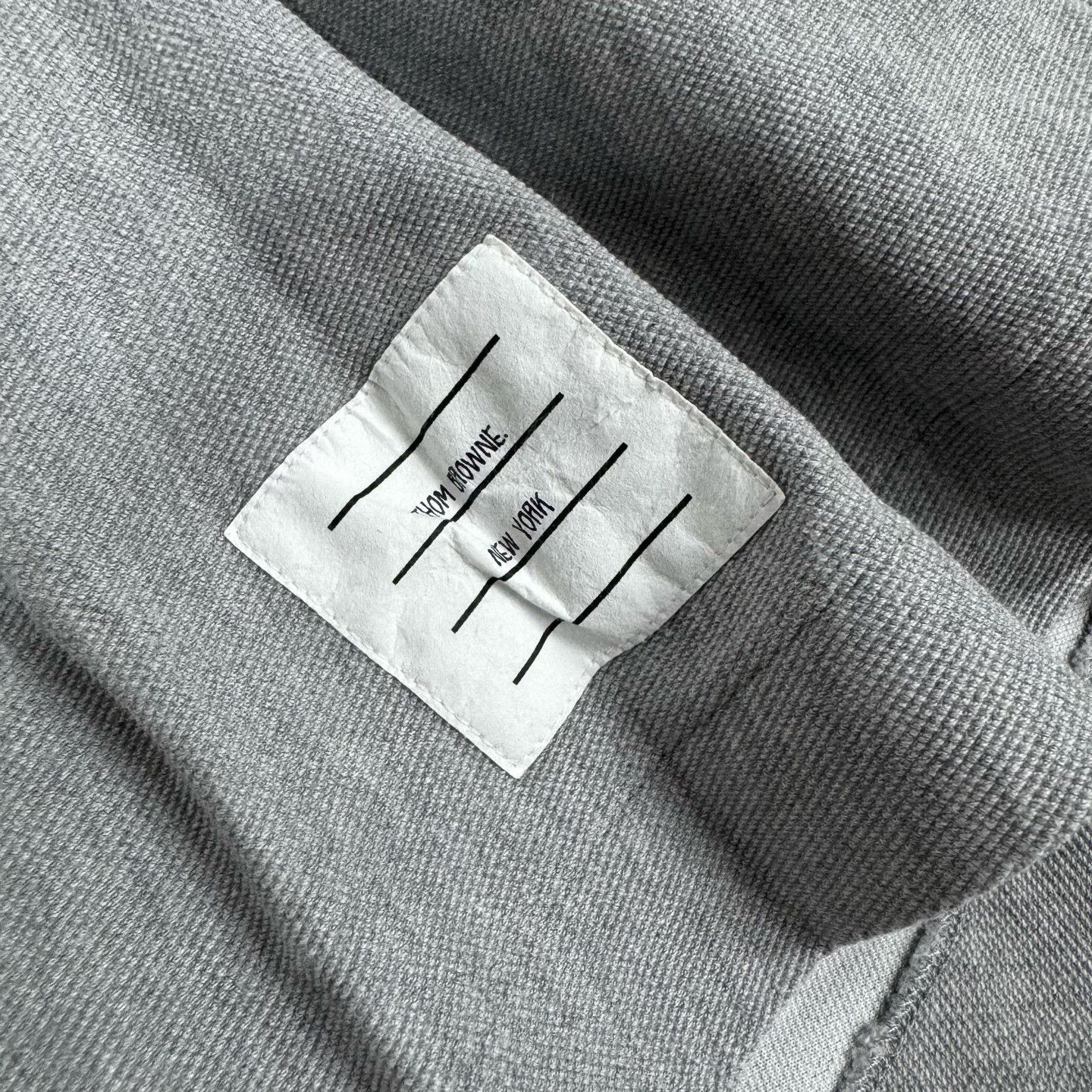 Thom Browne Thom Browne Gray 4-Bar Pleated Skirt Size 40" / US 18 - 4 Thumbnail