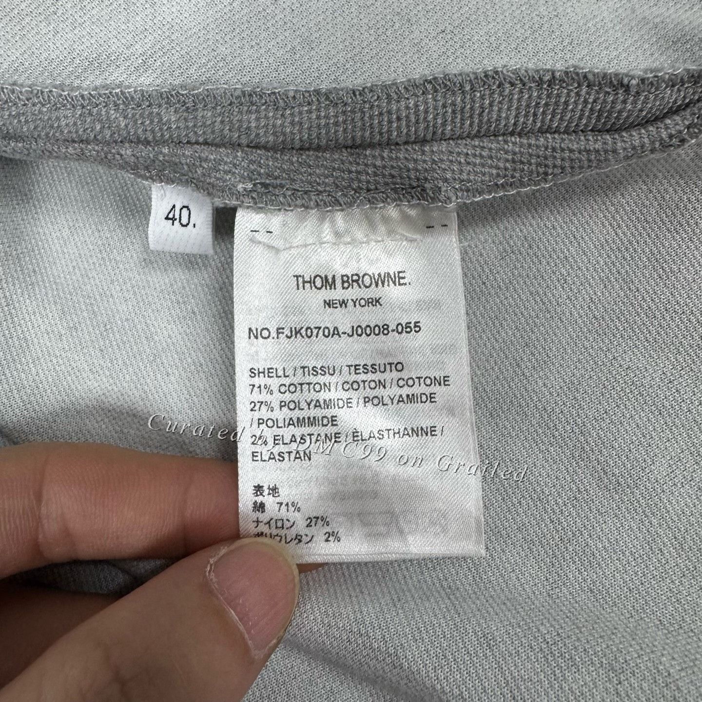 Thom Browne Thom Browne Gray 4-Bar Pleated Skirt Size 40" / US 18 - 6 Thumbnail