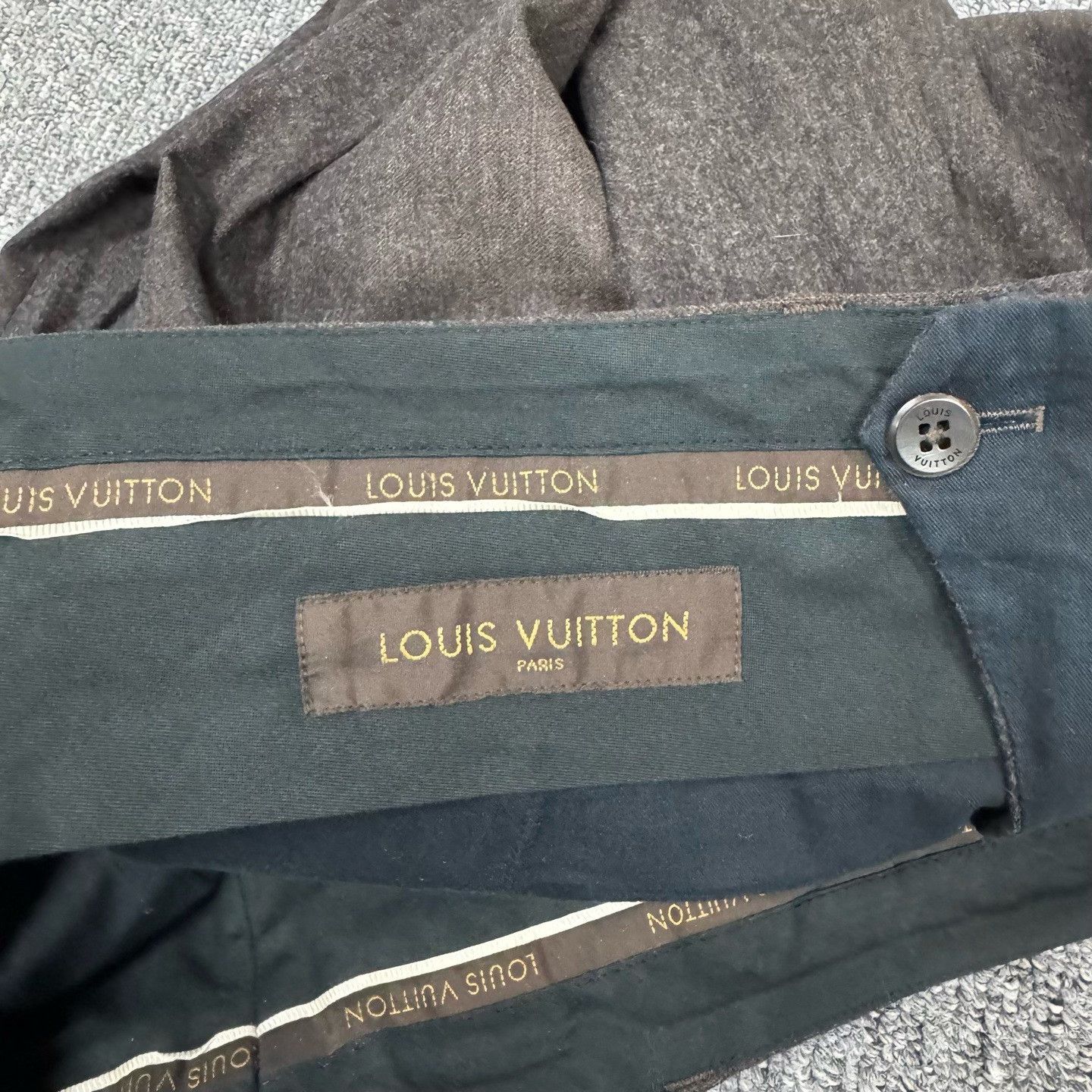 Louis Vuitton Louis Vuitton Silk Wool Blend Trousers Size US 28 / EU 44 - 5 Thumbnail