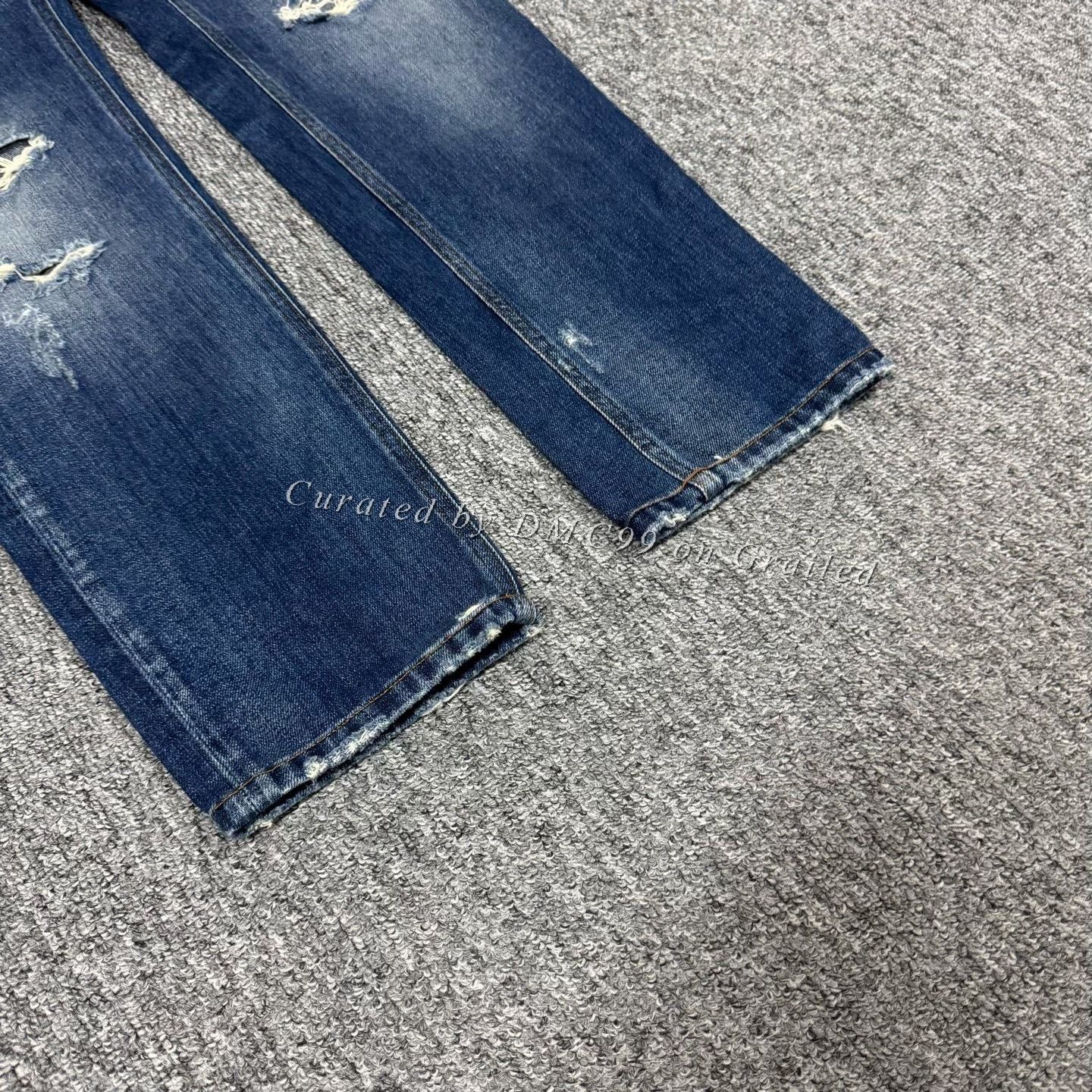 Dolce & Gabbana Dolce Gabbana DG Distressed Jeans 50 Size US 34 / EU 50 - 3 Thumbnail