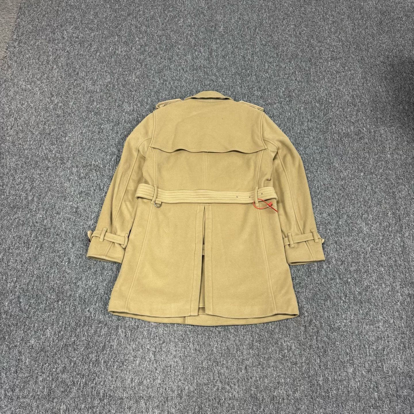 Burberry Burberry Lapel Belt Double-Breasted Wool Coat Size US L / EU 52-54 / 3 - 2 Thumbnail