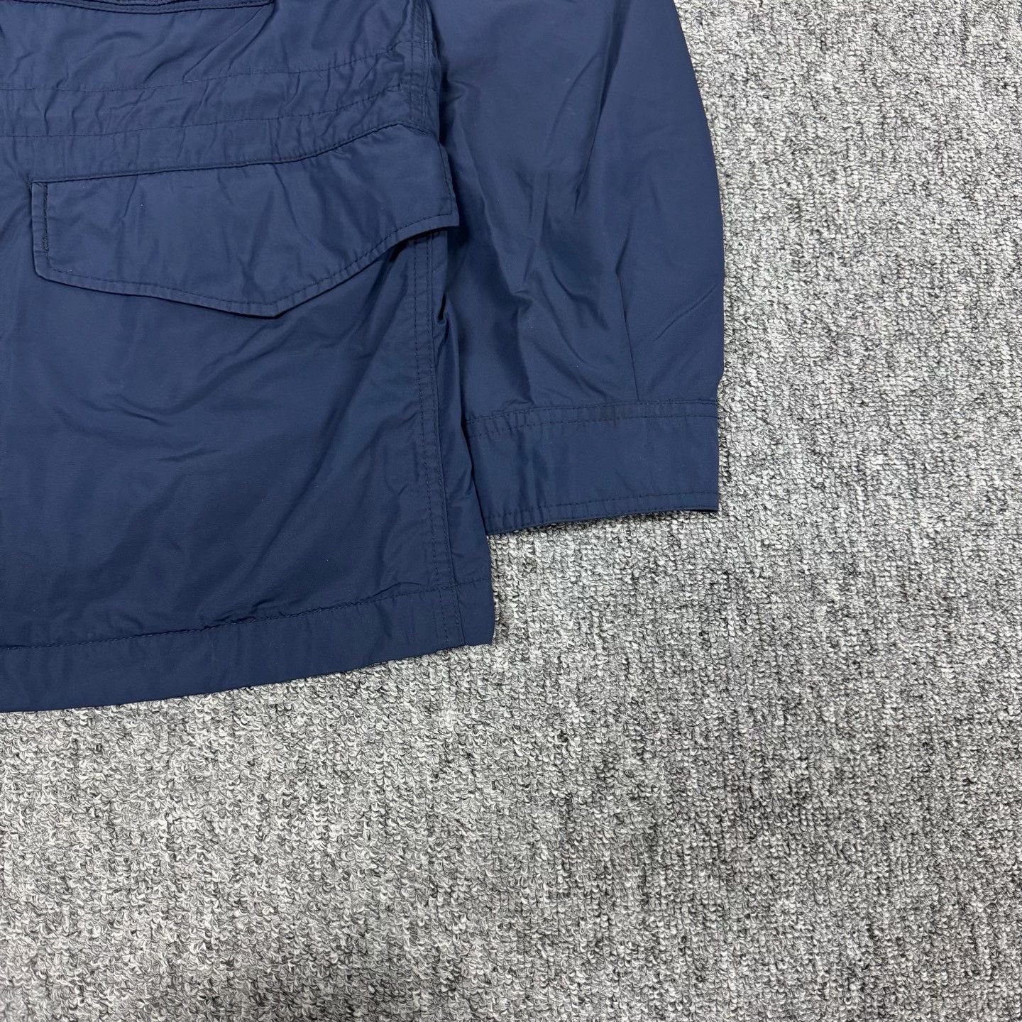 Burberry Burberry XL Blue Hooded Pocket Jacket Size US XL / EU 56 / 4 - 3 Thumbnail