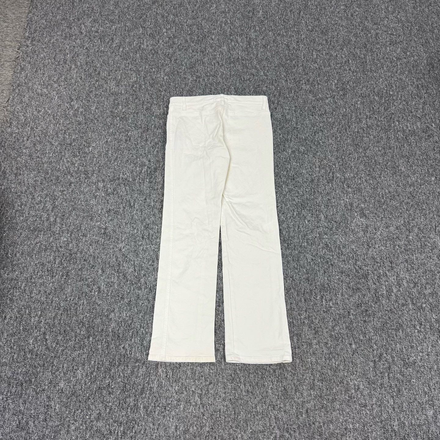 Chanel Chanel White Denim Pants Size 34 Size 34" / US 12 / IT 48 - 2 Thumbnail