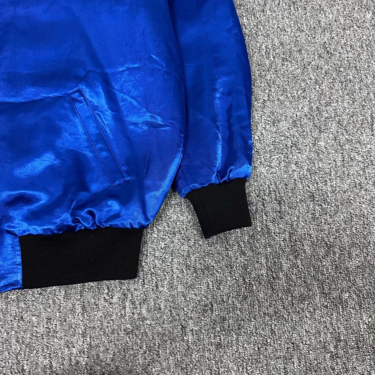 Saint Laurent Paris Saint Laurent SLP Blue Shark Embroidery Bomber Jacket Size US M / EU 48-50 / 2 - 3 Thumbnail