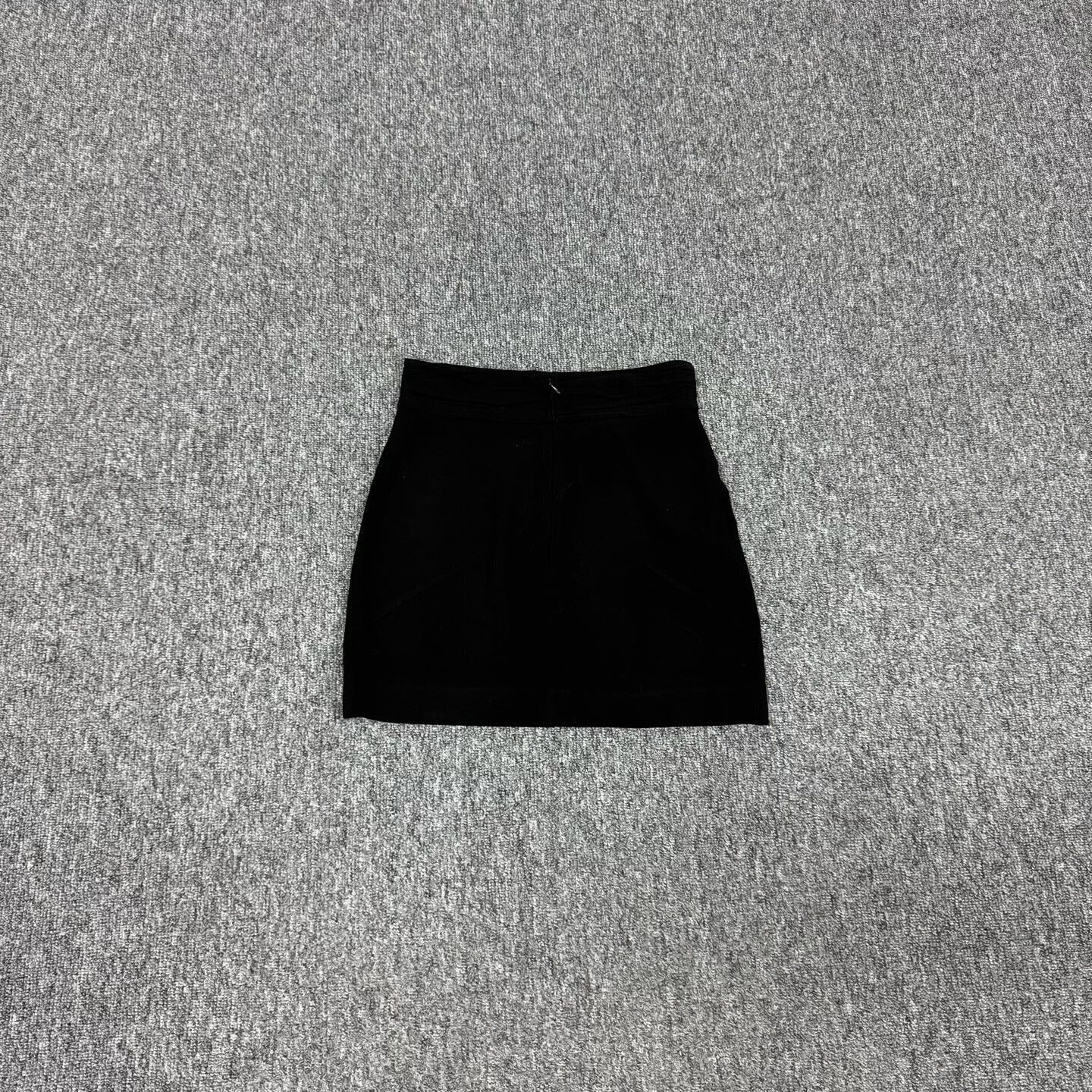 Prada Prada Black Mid-Rise Short Skirt Size 38" / US 16 / IT 52 - 2 Thumbnail