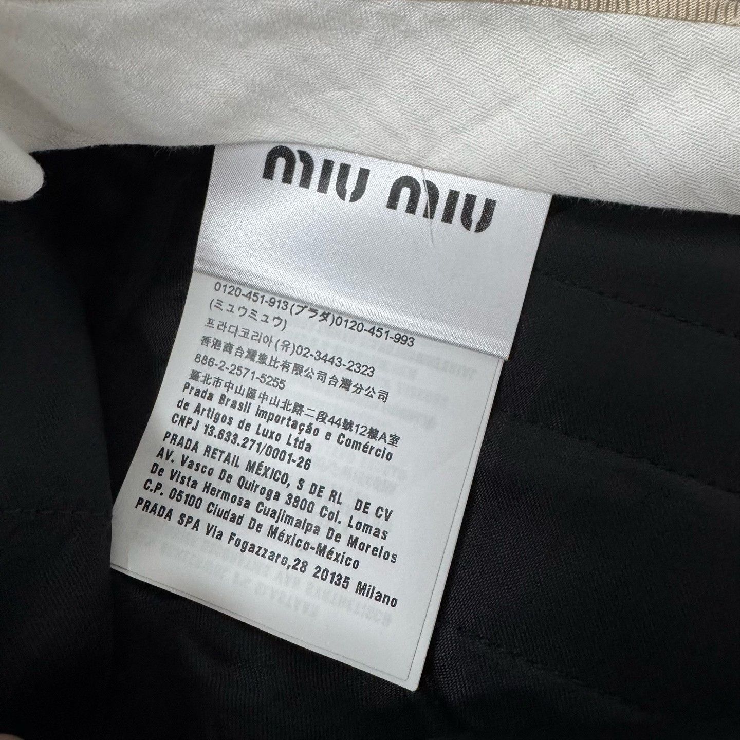 Miu Miu Miu Miu Wool Sequin Side Trousers Size 36" / US 14 / IT 50 - 6 Thumbnail