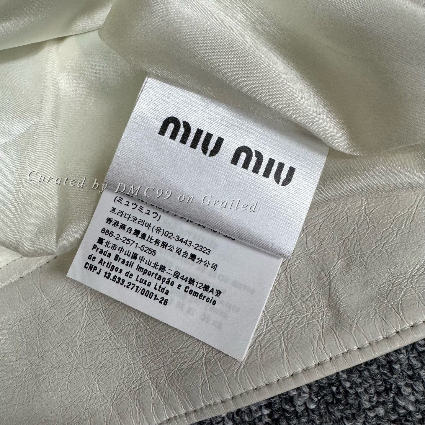 Miu Miu Miu Miu White Sheepskin Runway Skirt Size 40" / US 18 - 5 Thumbnail