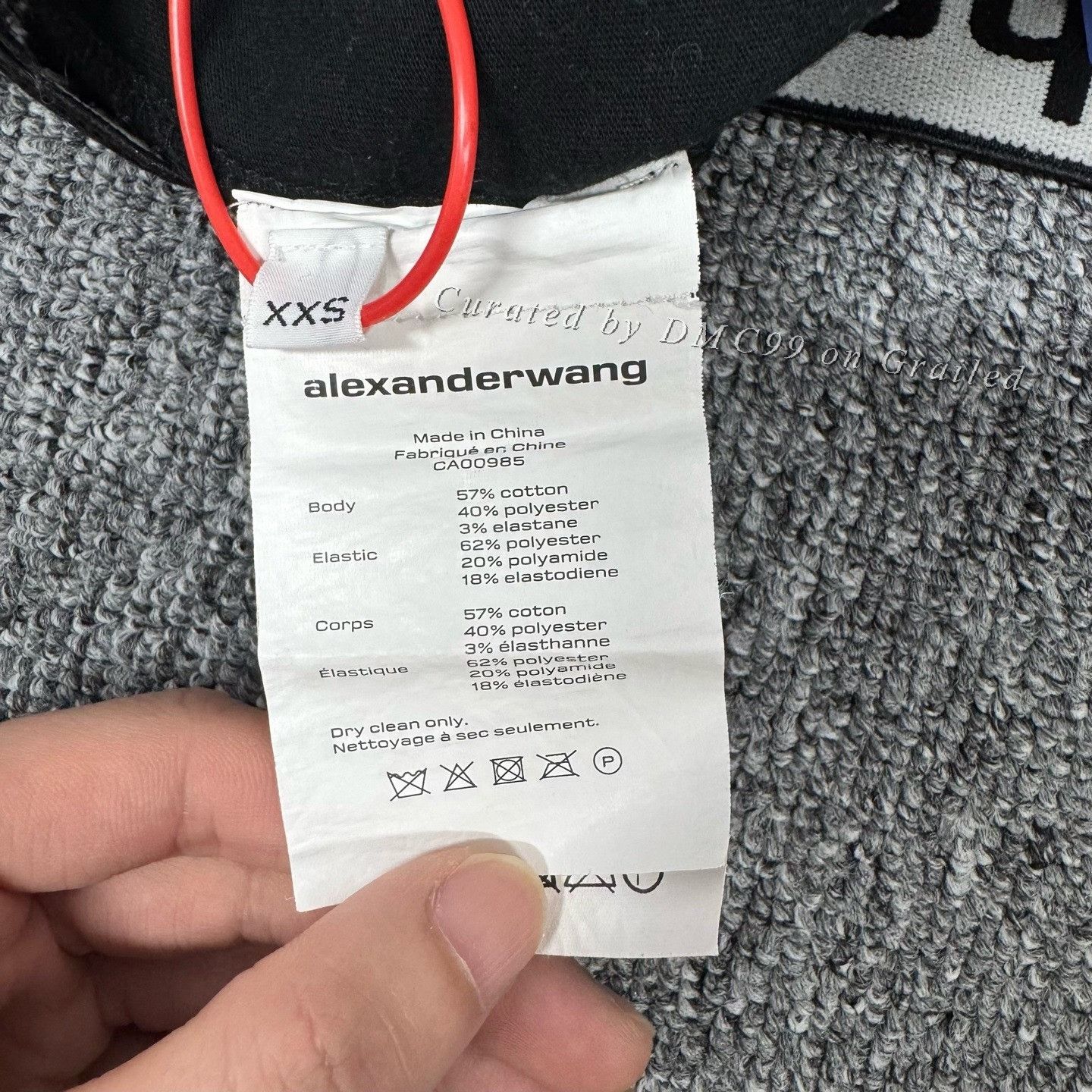 Alexander Wang Alexander Wang Logo Belted Velvet Joggers XXS Size 22" - 6 Thumbnail